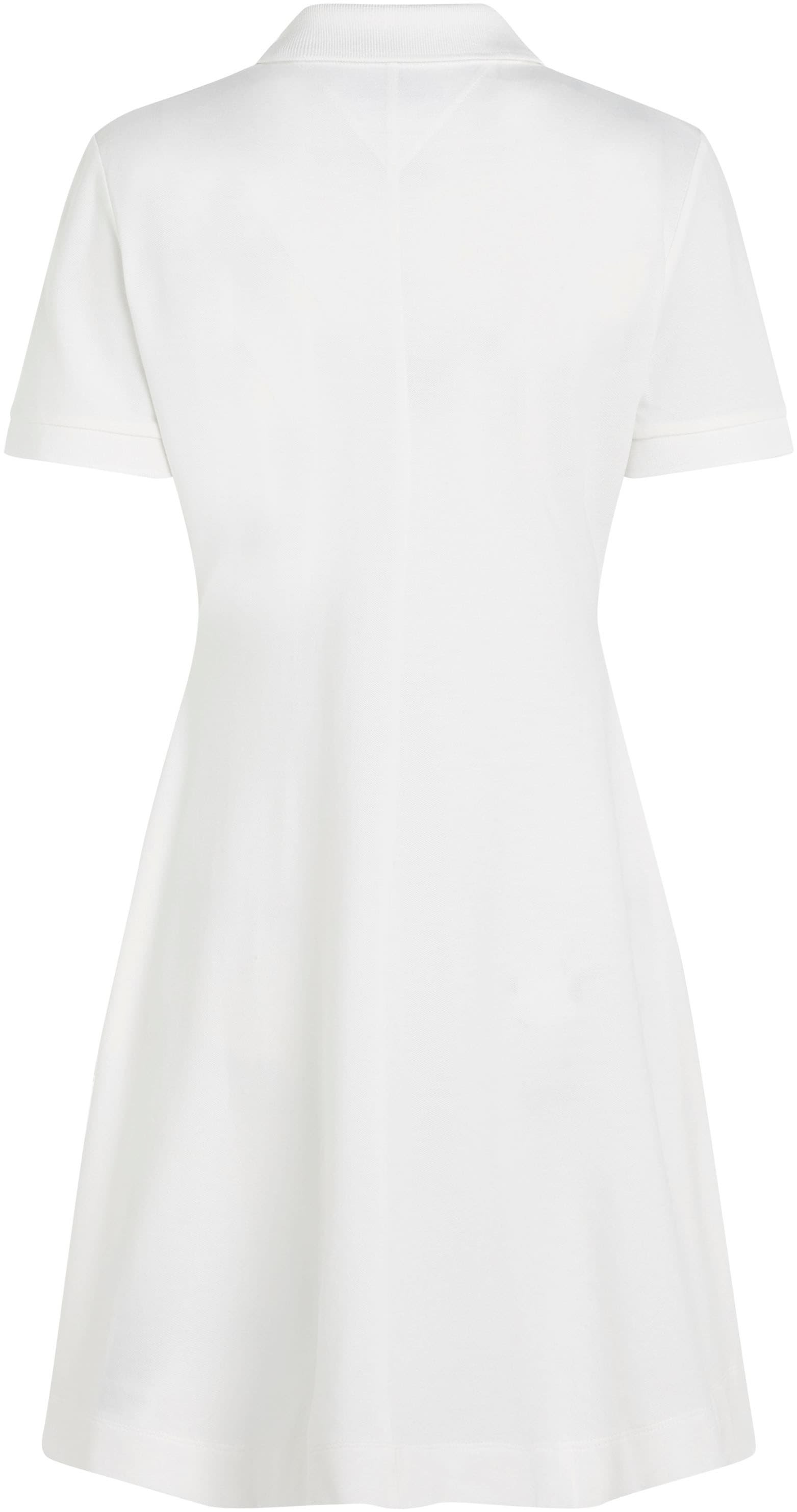 Tommy Hilfiger Polokleid »F&F OPEN PLCKT LYCLL POLO DRS SS«, mit Logostickerei