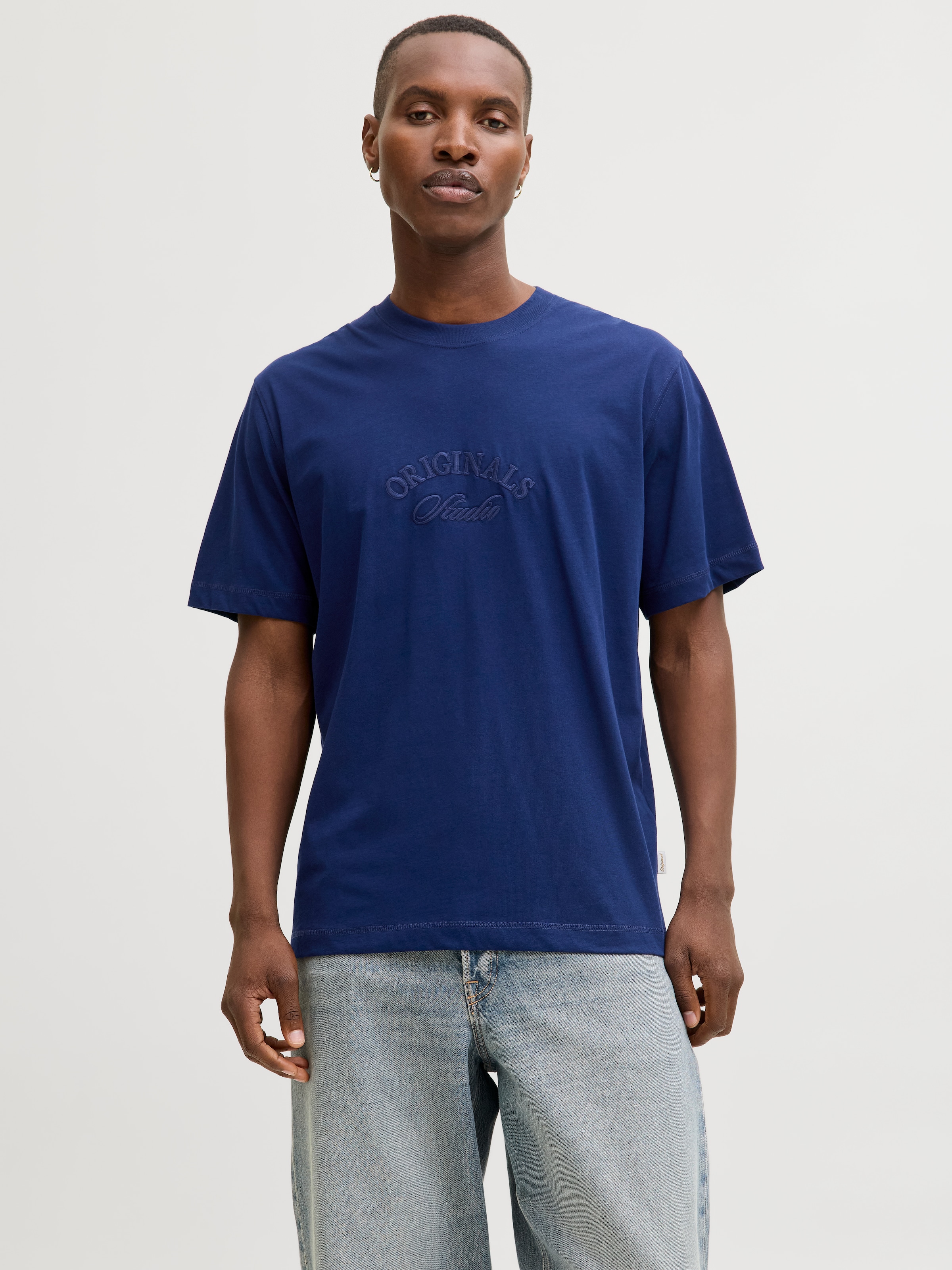 Jack & Jones T-Shirt »JORBLEECKER BRANDING TEE SS CN«