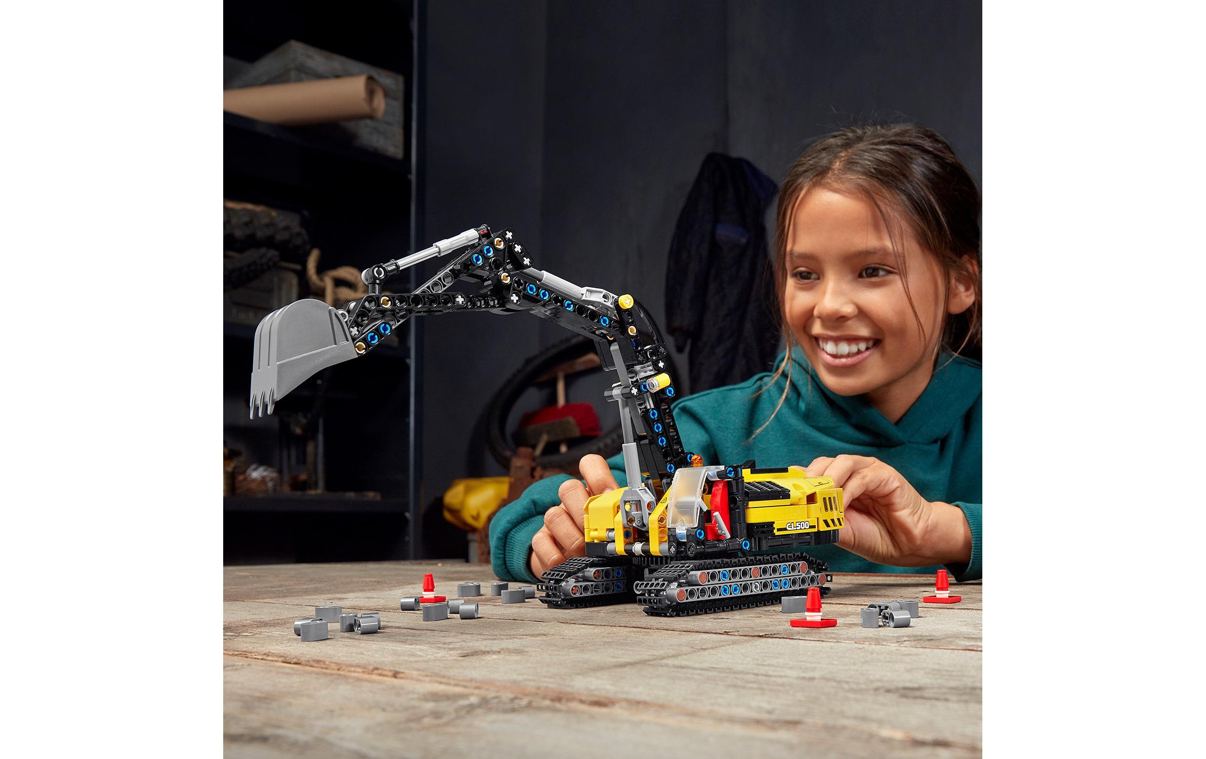 LEGO® Konstruktionsspielsteine »Hydraulikbagger 42121«