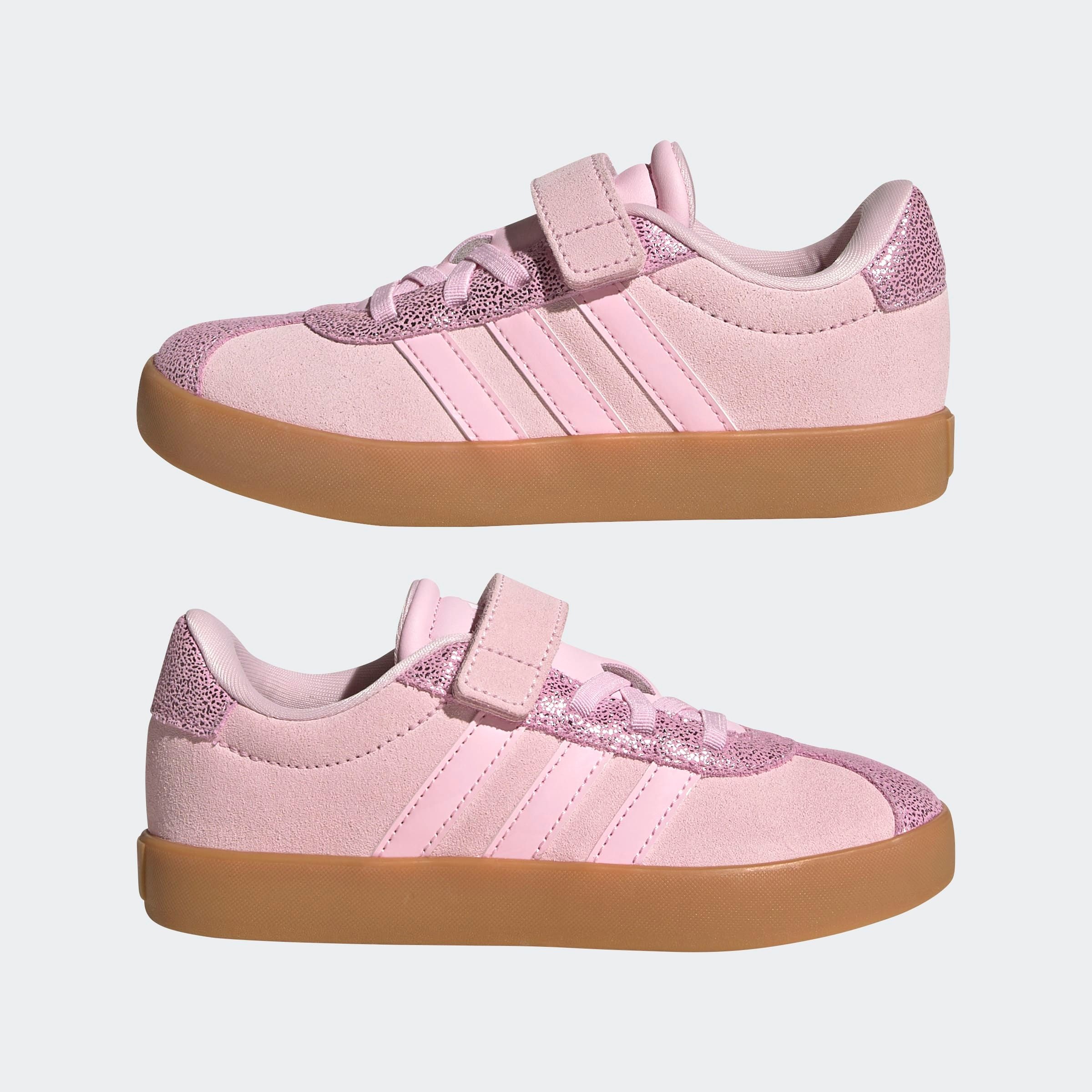 adidas Sportswear Sneaker »KINDERSCHUH VL COURT 3.0 KIDS«, Design auf den Spuren des adidas Samba