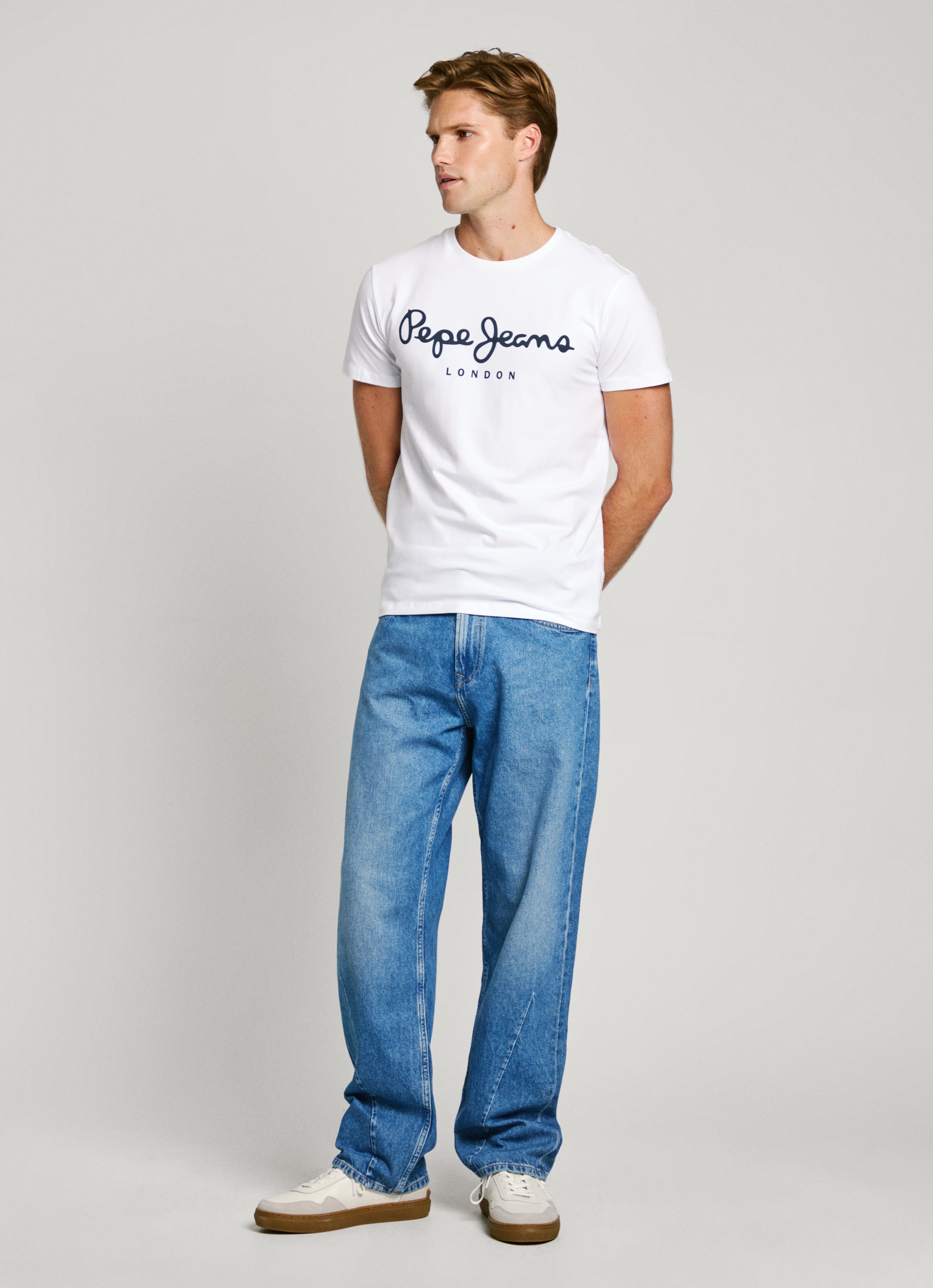 Pepe Jeans T-Shirt, mit Markenprint vorne