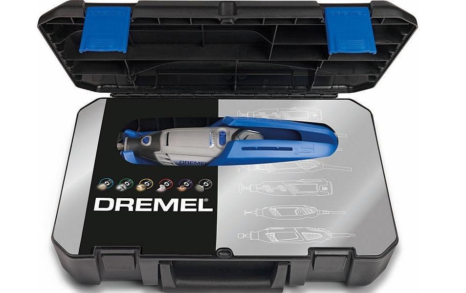 DREMEL Elektro-Multifunktionswerkzeug »4000-4/65 EZ«, Funktionen: Bohren; Fräsen; Gravieren; Polieren; Schleifen; Trennen