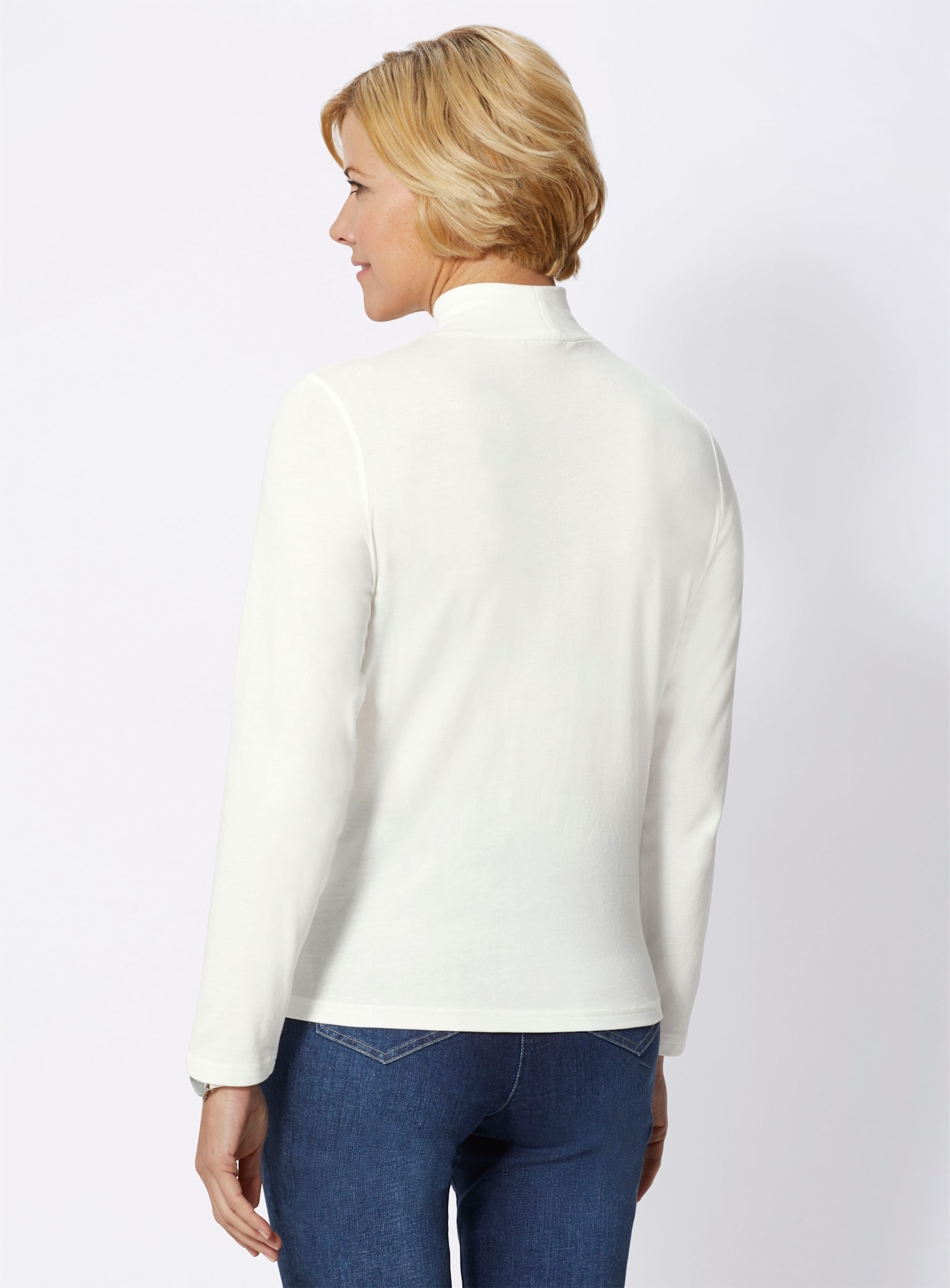 Casual Looks Stehkragenshirt »Shirt«, (1 tlg.)