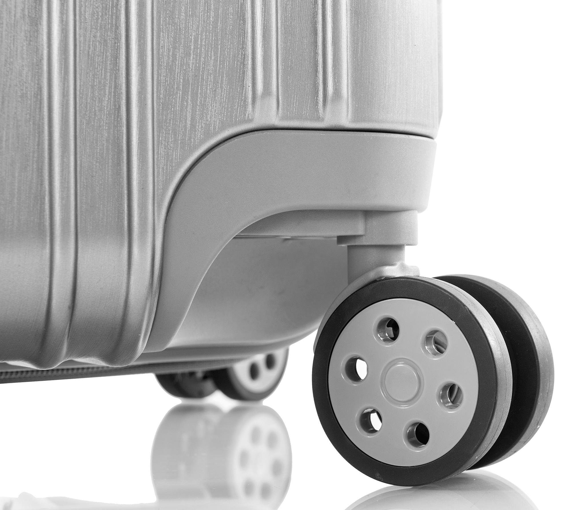 Heys Hartschalen-Trolley »Xtrak, in verschiedenen Farben und Grössen«, 4 Rollen, Heys x Joachim Llambi Handgepäck-Koffer TSA Schloss Volumenerweiterung