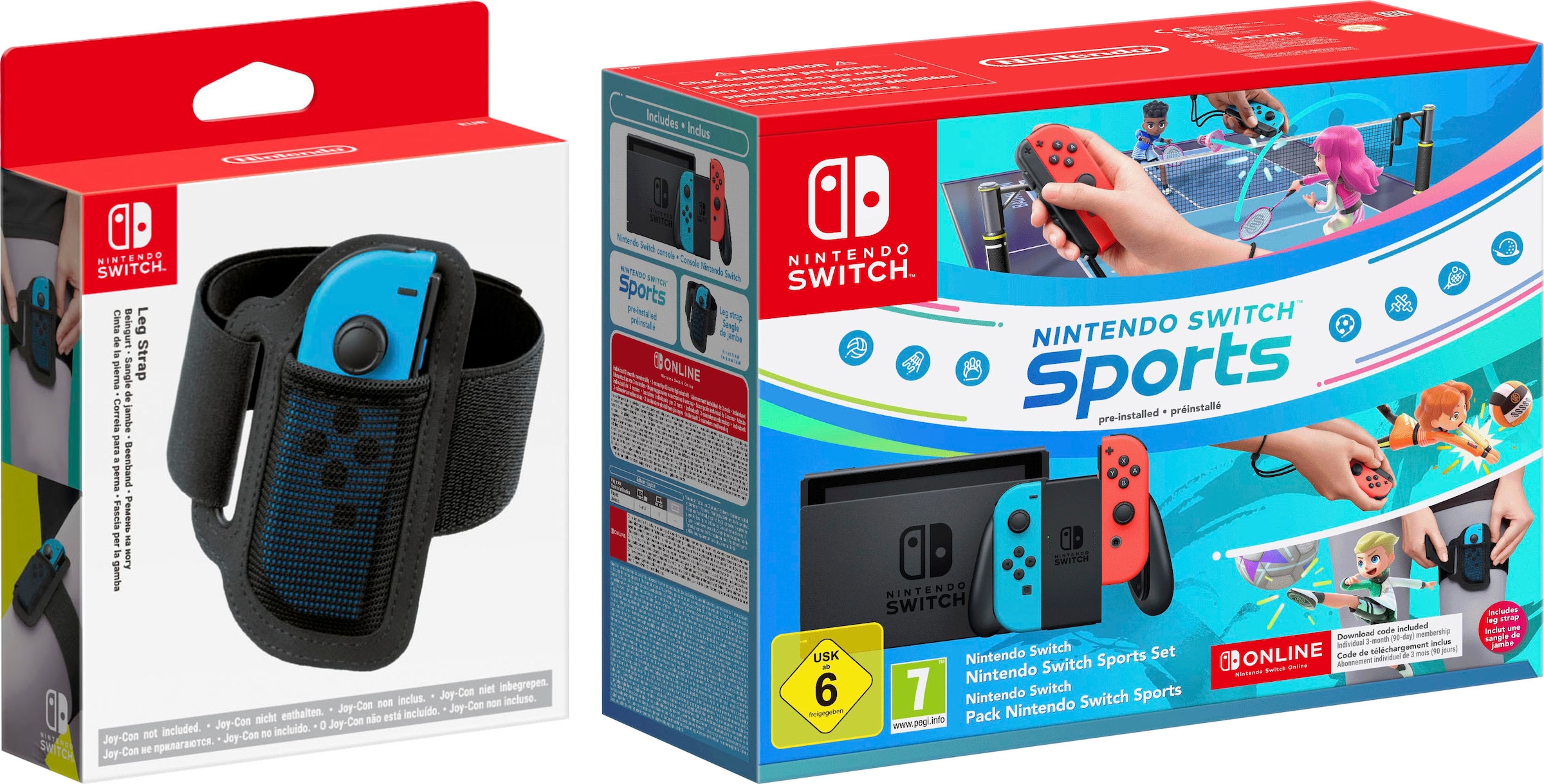 Sports« Spielekonsole Shop ❤ bestellen Switch + im Nintendo Jelmoli-Online Switch »r/b