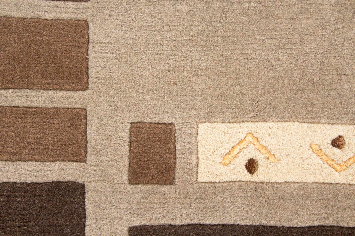 carpetfine Wollteppich »Nepal Jaipur«, rechteckig, reine Wolle, handgeknüpft,  Wohnzimmer online kaufen | Jelmoli-Versand