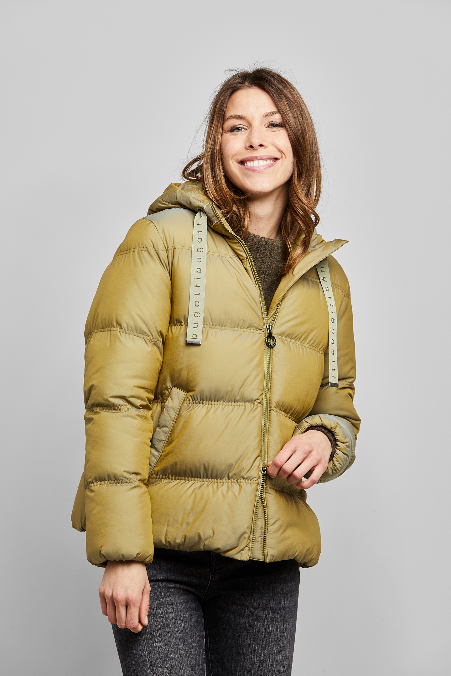 bugatti Blouson, mit Kapuze, aus der Respect Nature Serie