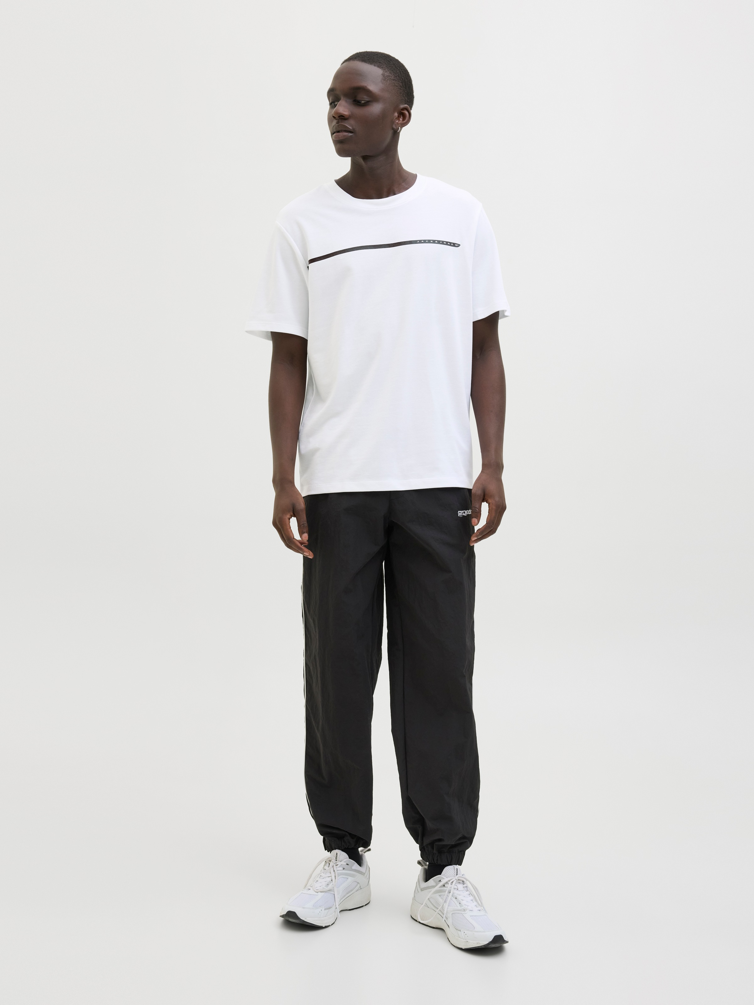 Jack & Jones T-Shirt »JCOFUSION FULL BRANDING TEE SS CREW NOOS«