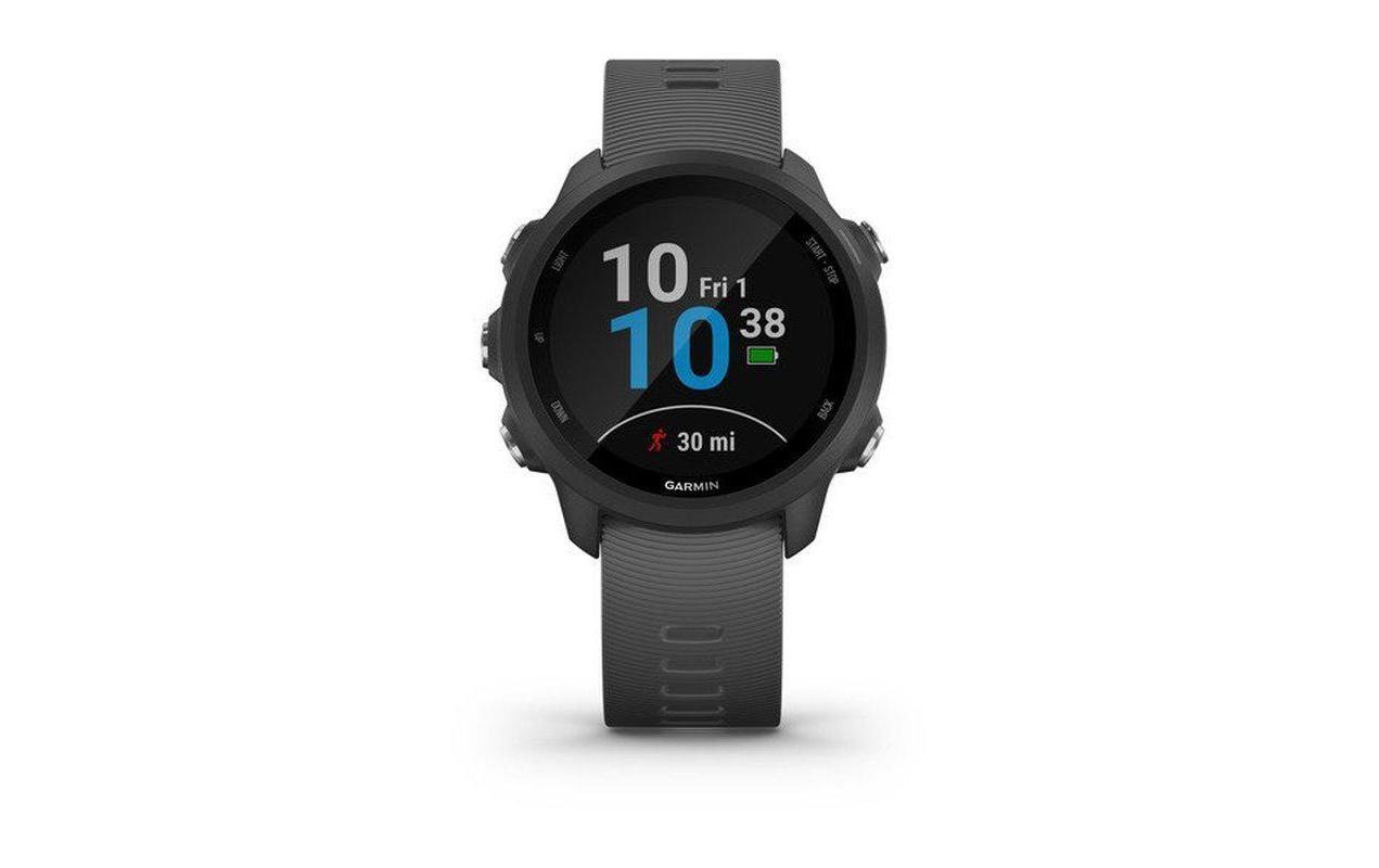 Garmin Fitnessuhr »Forerunner 245 Schwarz/Grau«