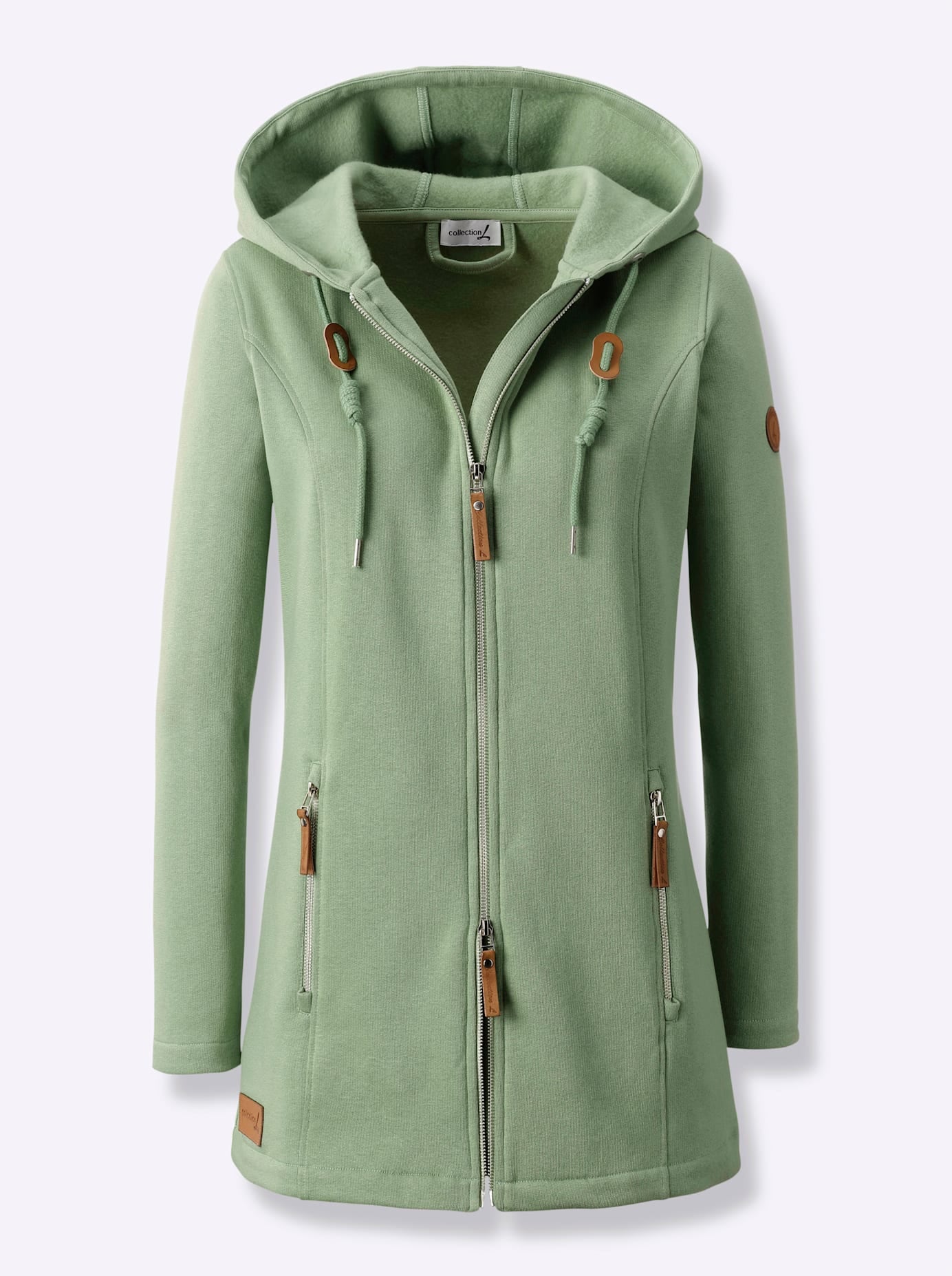 Casual Looks Shirtjacke »Sweatjacke« 1 Stk.