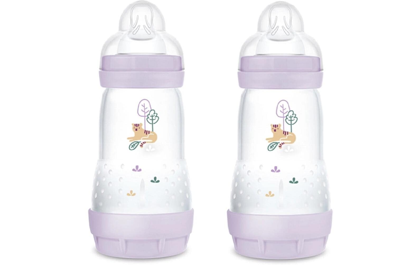 Babyflasche »Easy Start 2er Set Lila 260 ml«, (2 tlg.)