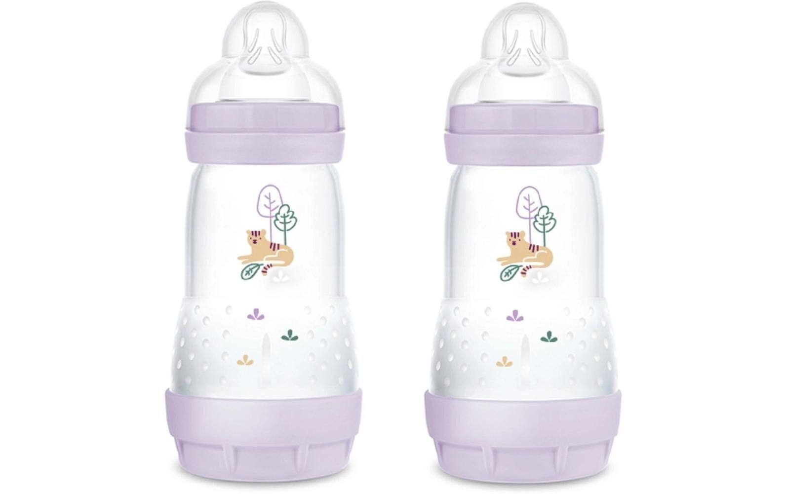 MAM Babyflasche »Easy Start 2er Set Lila 260 ml«