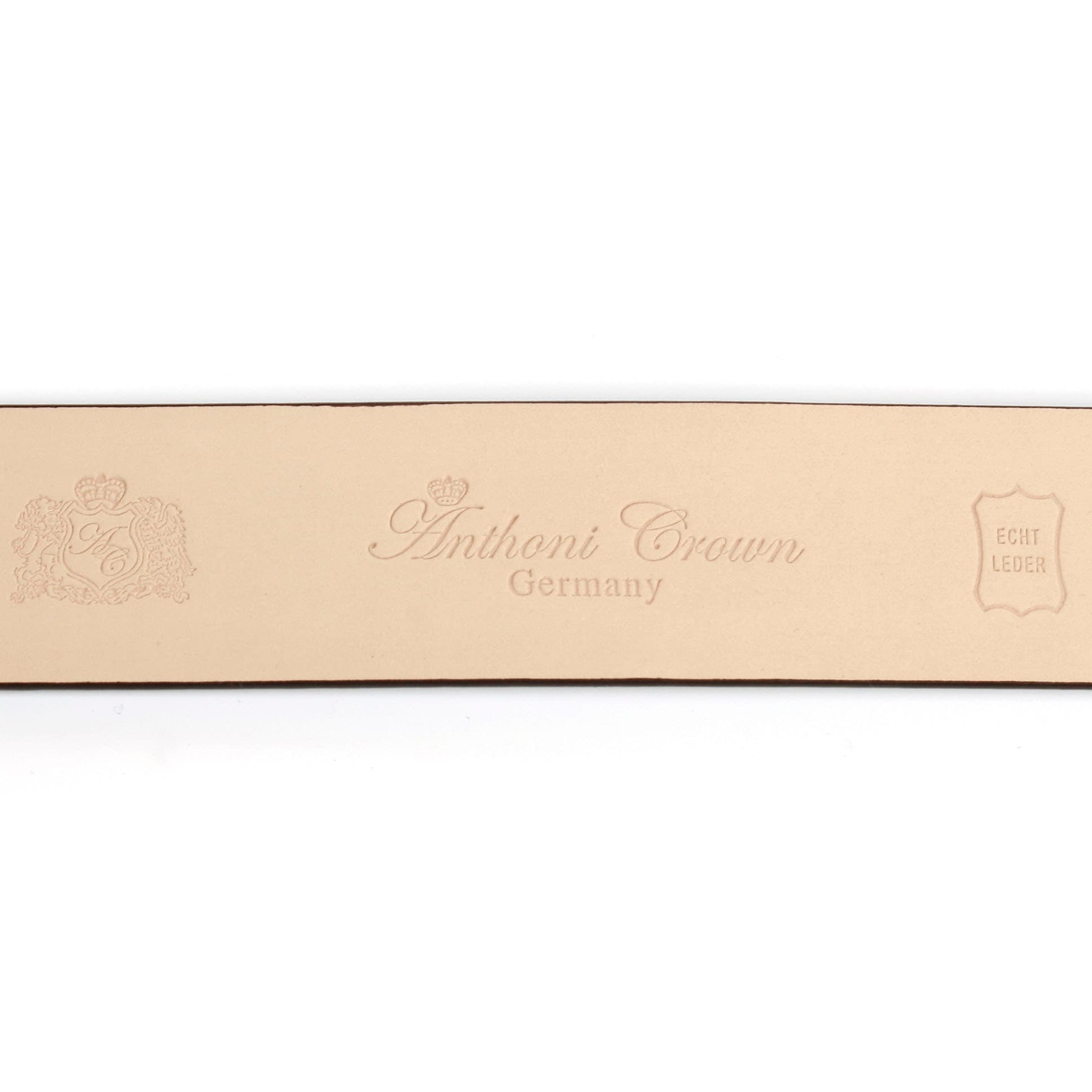 Anthoni Crown Ledergürtel, in schmaler Form mit kleiner Schliesse, bombiert,  genarbt online kaufen bei Jelmoli-Versand Schweiz