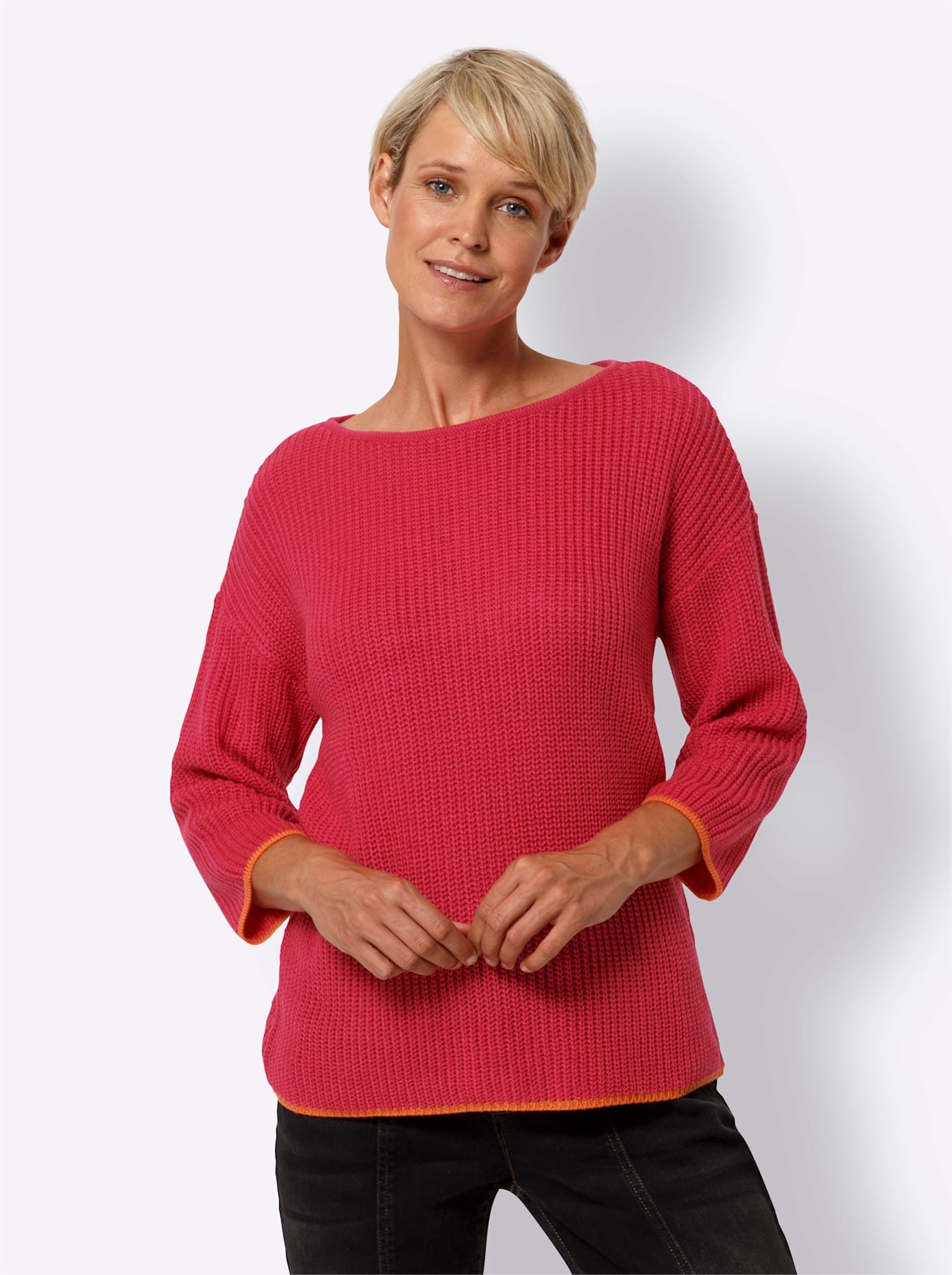 Classic Basics Strickpullover »Rundhals-Pullover«