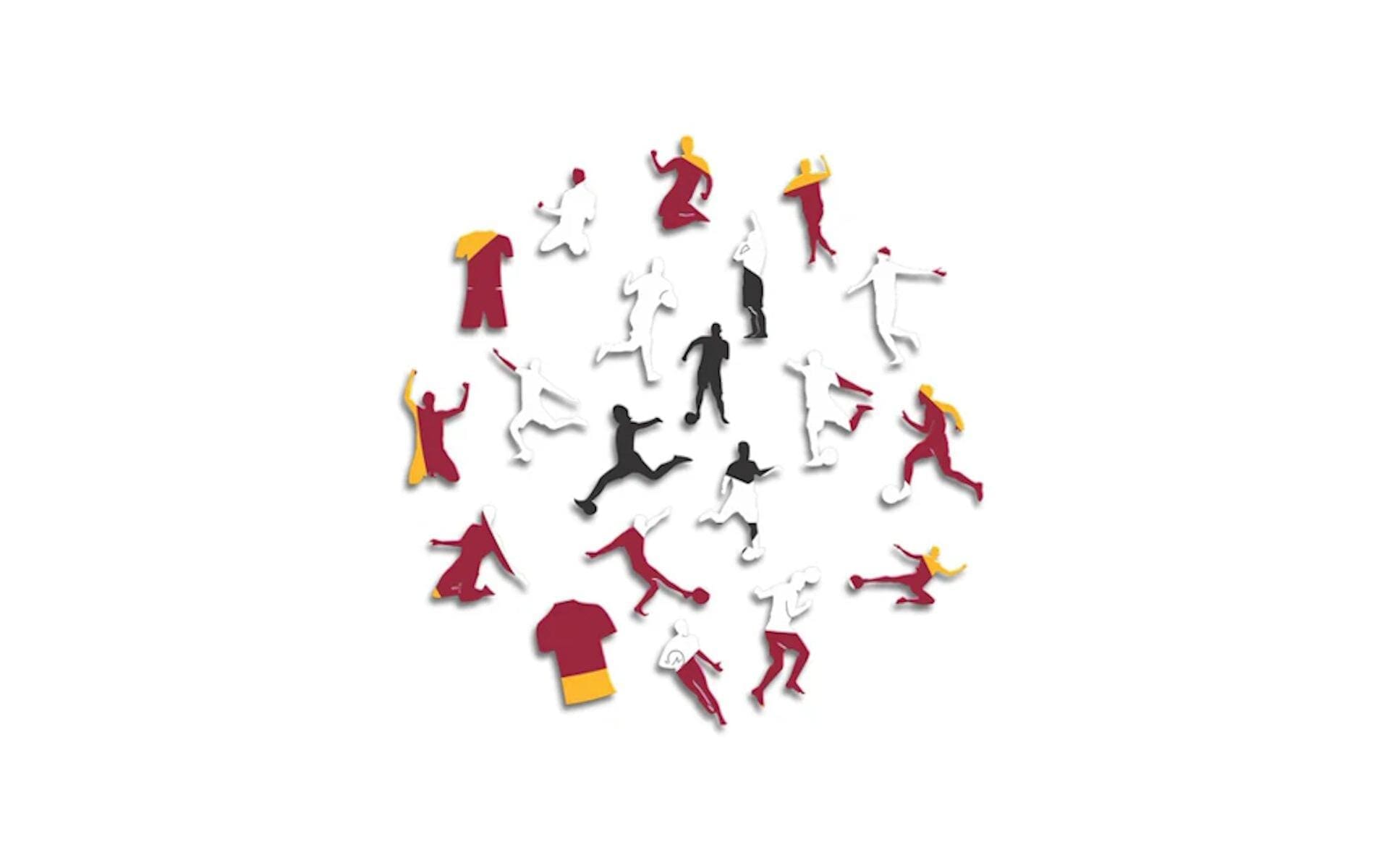 Puzzle »Iconic AS Roma – Lupetto Logo«, Holzart: Birke (Herkunftsland: China)