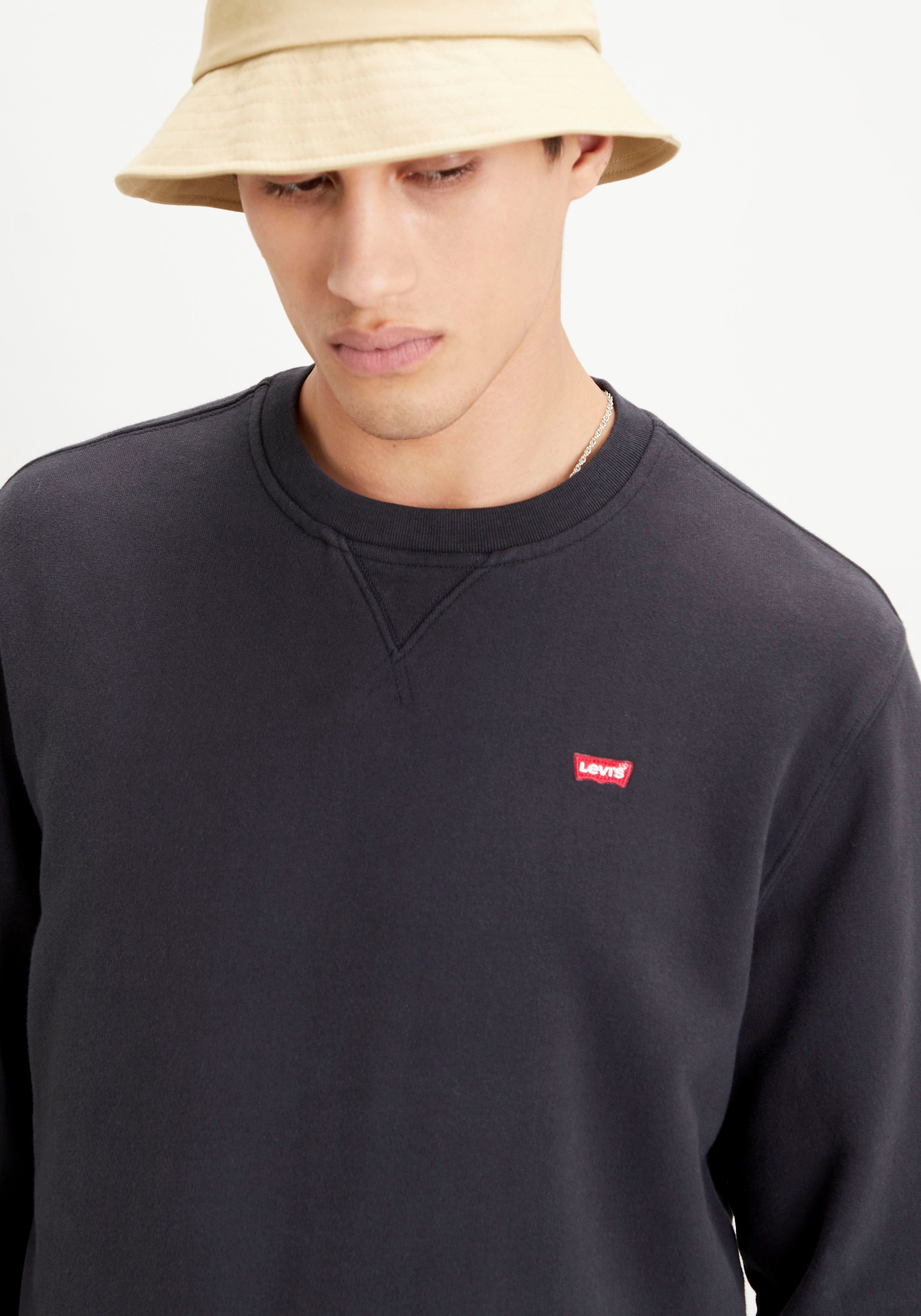 Levi's® Sweatshirt »SWEATSHIRT NEW ORIGINAL CREW«, Innen weich angeraut