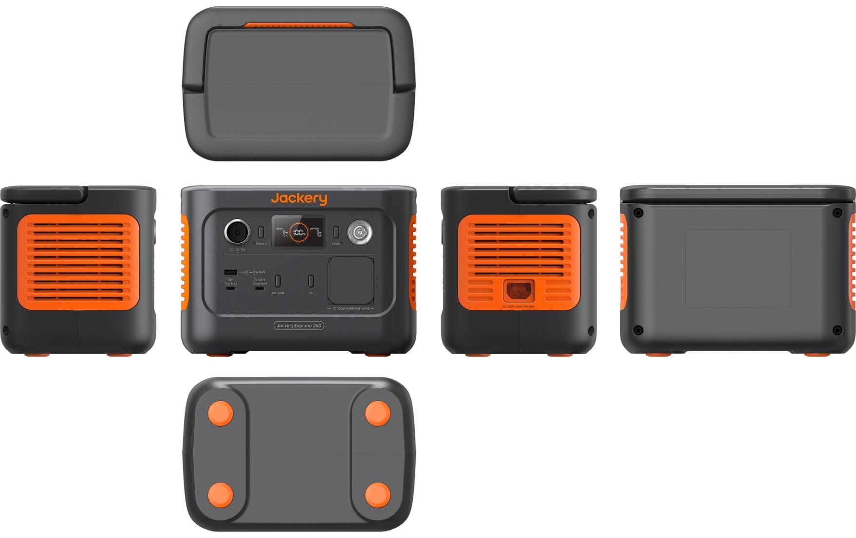 Jackery Powerbank »Station Explorer 240 V2 EU 256 Wh«