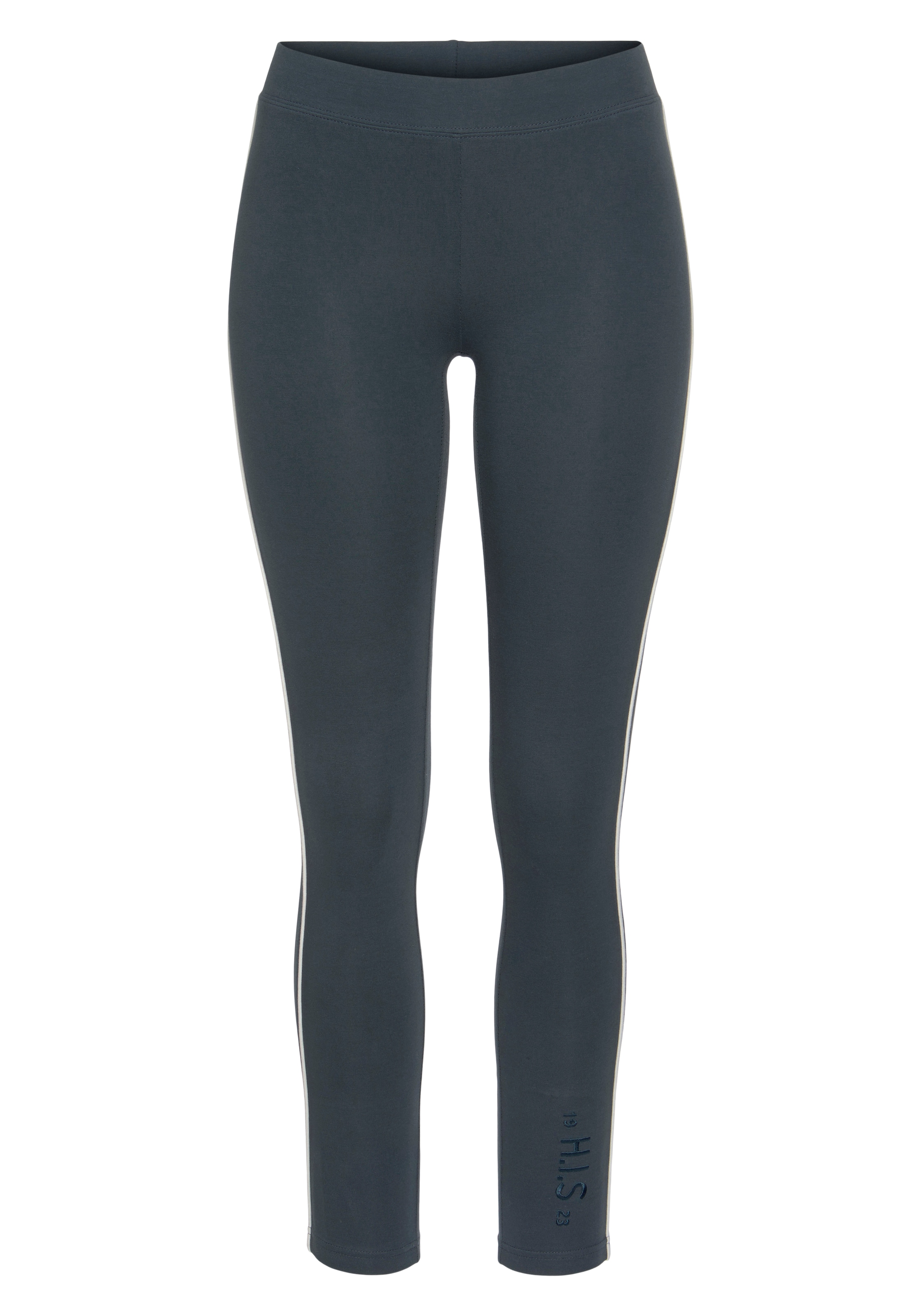 H.I.S Leggings, mit weisser Kontrastpaspel, Loungewear
