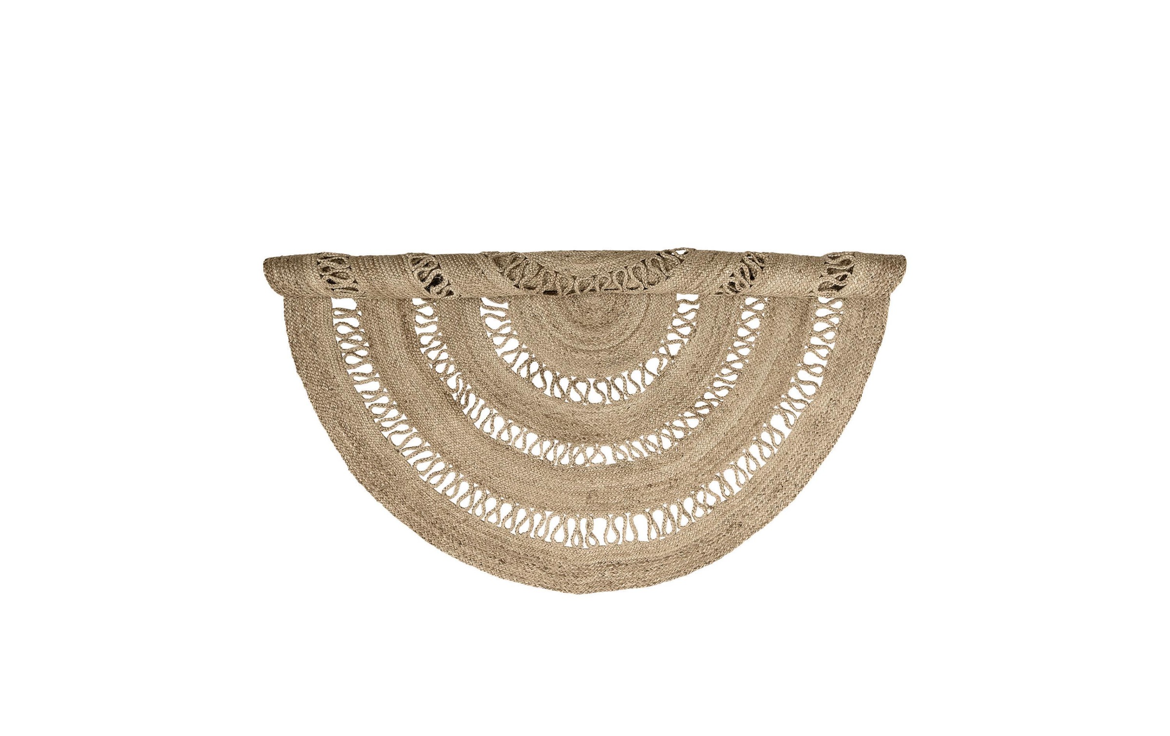 Bloomingville Teppich »Jute«, rund, - mm Höhe
