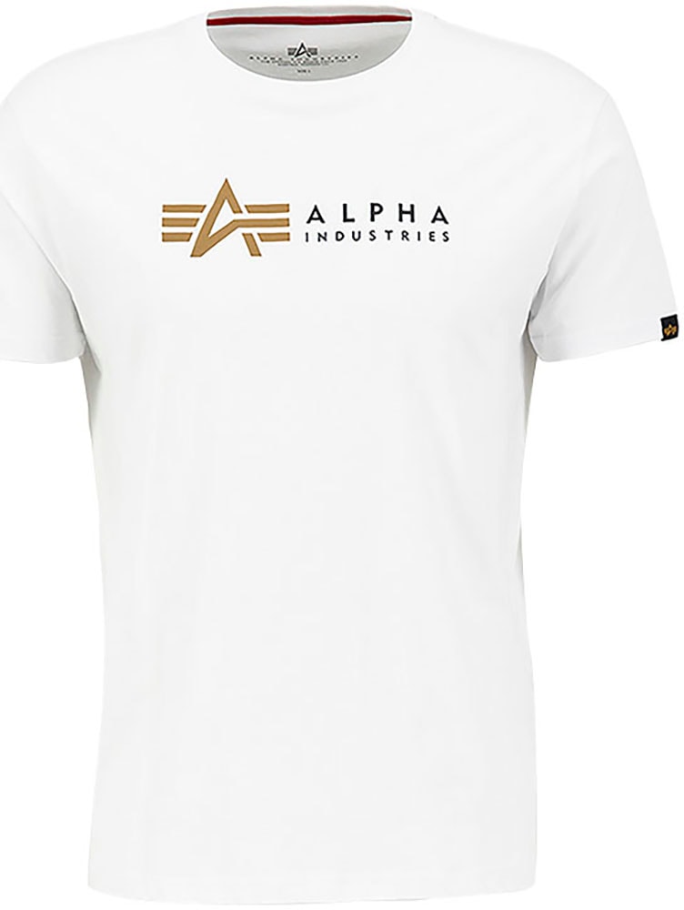 Alpha Industries Kurzarmshirt »ALP-Alpha Label | Jelmoli-Versand online bestellen T«