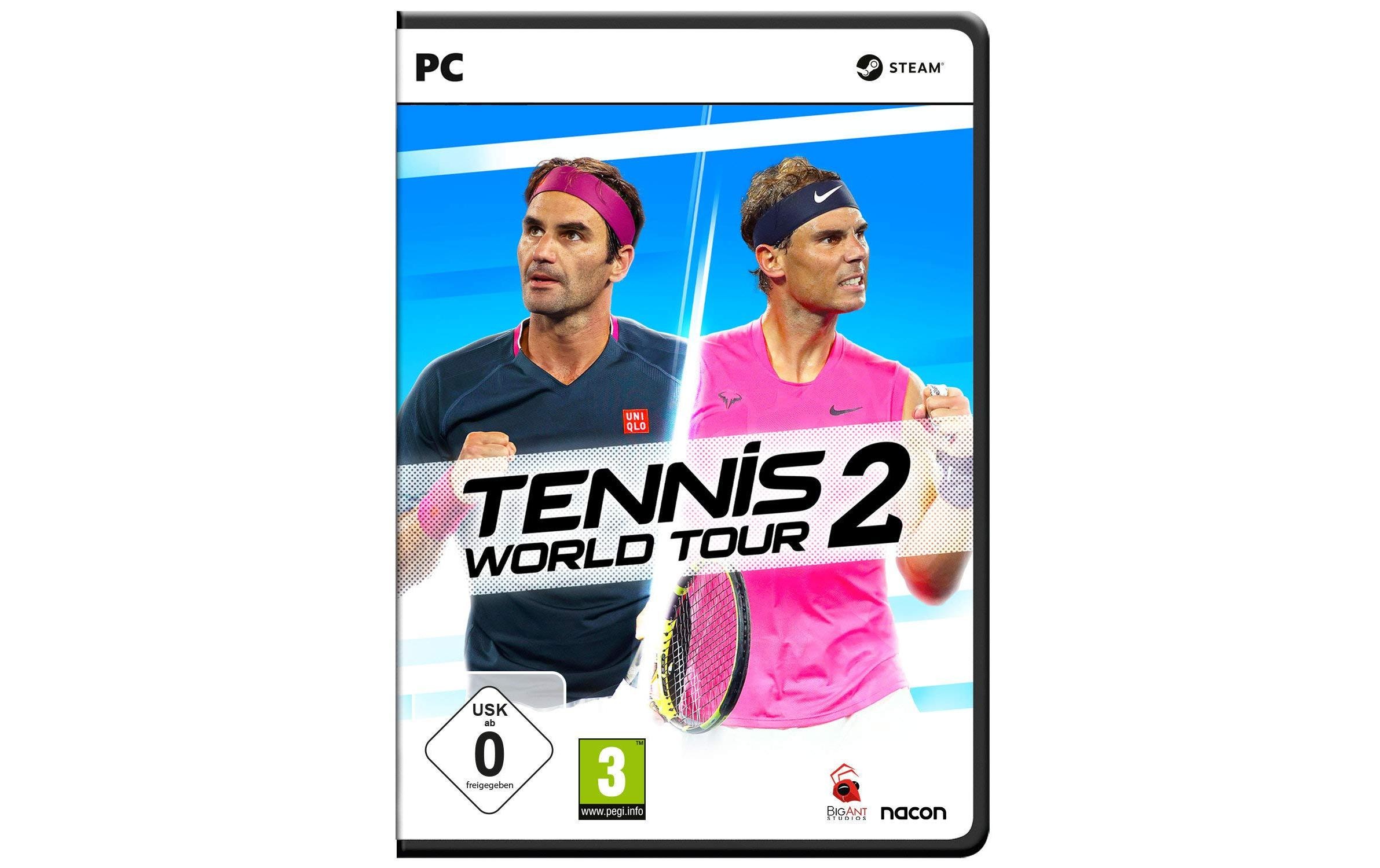 BigBen Spielesoftware »Tennis World Tour 2«, PC, Standard Edition