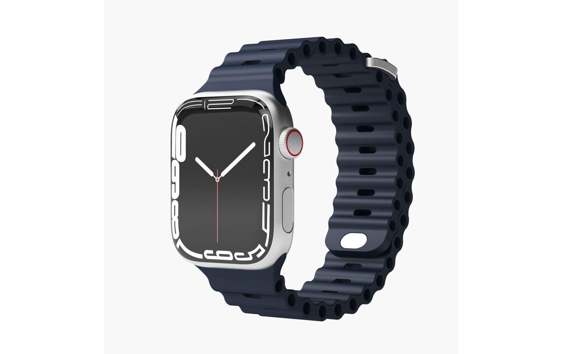 VONMÄHLEN Uhrenarmband »Band Apple Watch 42/44/45/49 mm Navy«