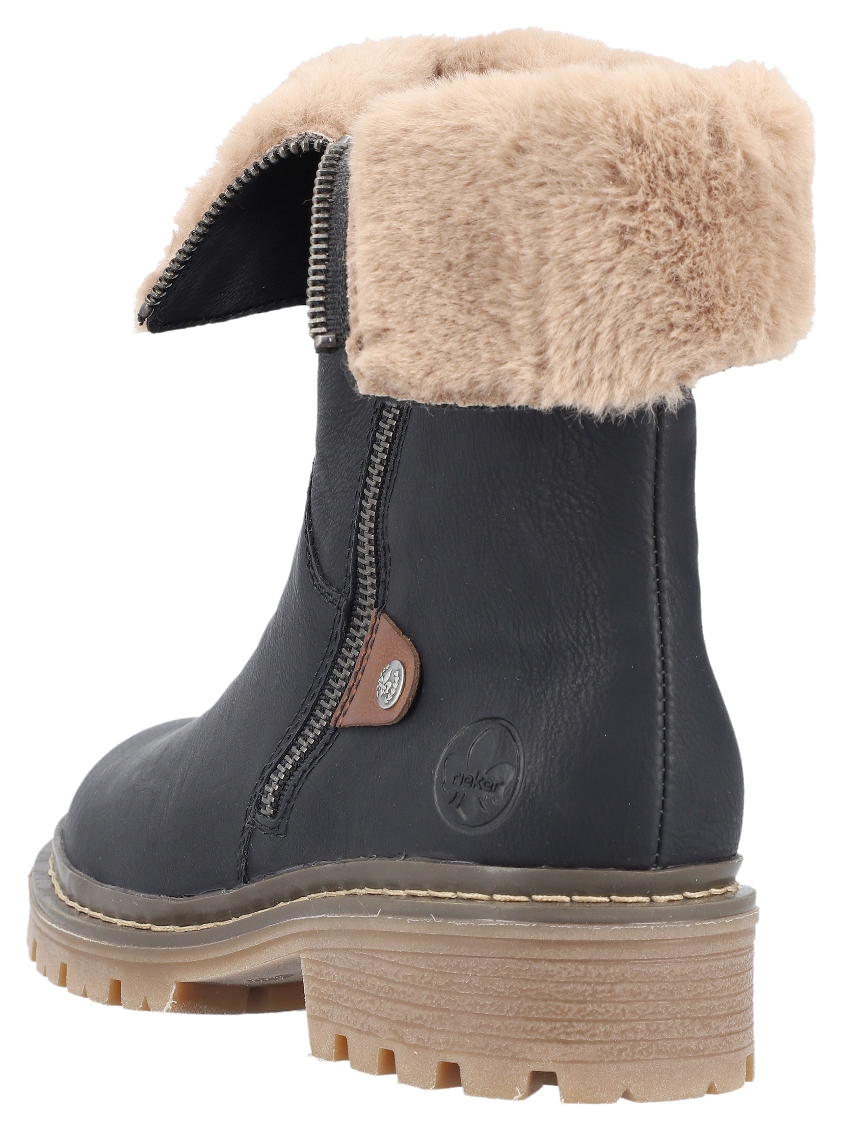 Rieker Winterstiefelette, mit Reissverschluss an der Aussenseite