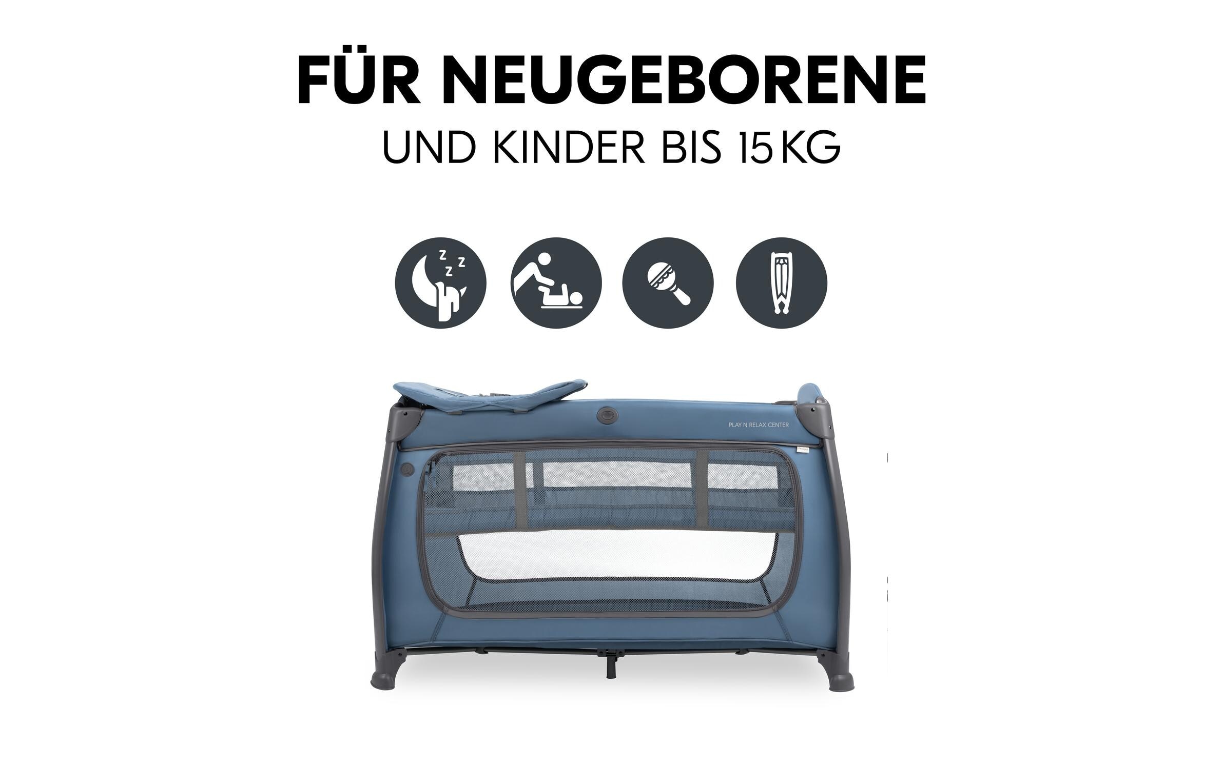 Hauck Baby-Reisebett »Play N Relax Center Dark«