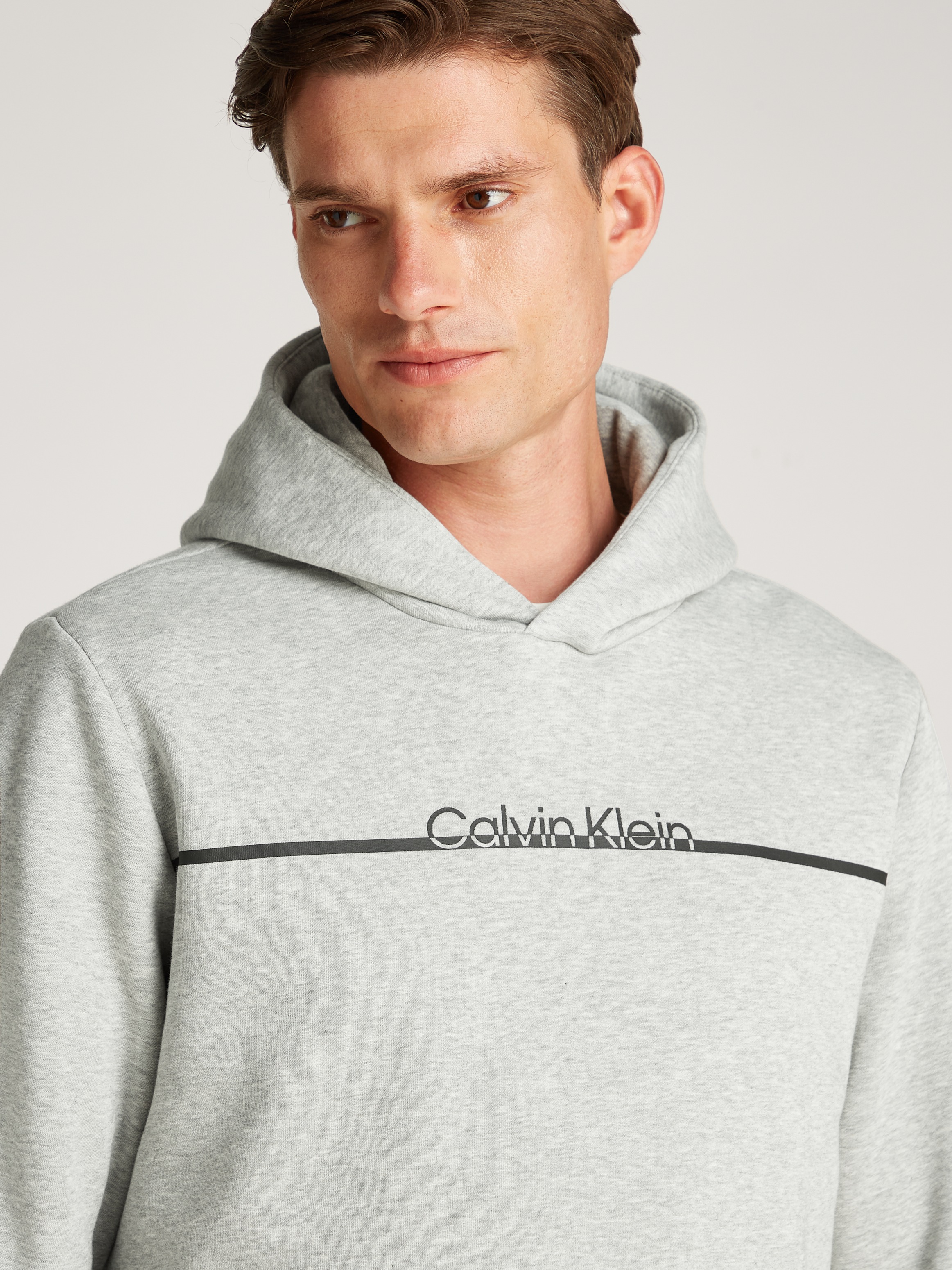 Calvin Klein Sweatshirt »SPLIT LINE LOGO HOODIE«, mit Logoprint