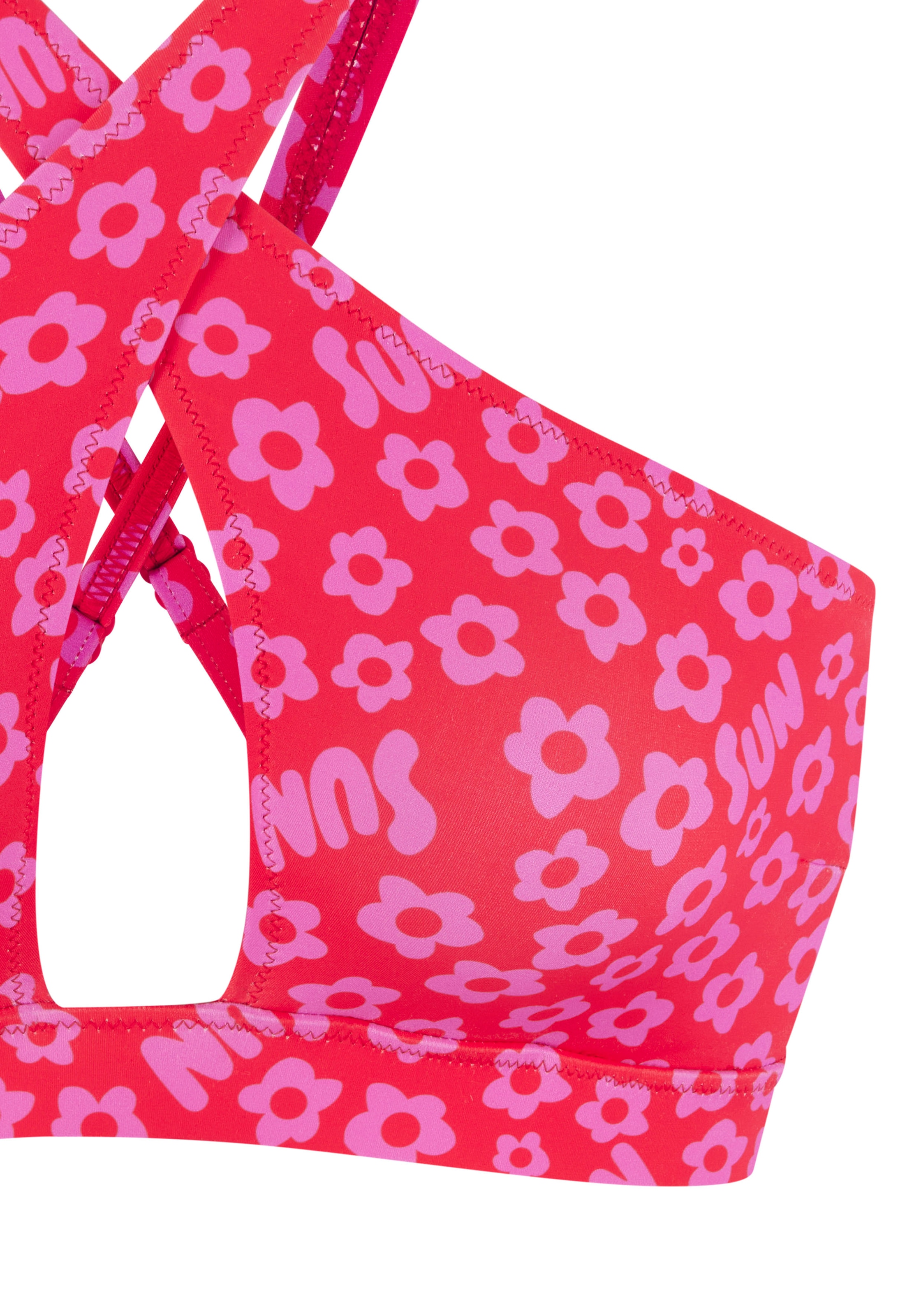 Buffalo Bustier-Bikini, mit trendigem Cut-Out vorne