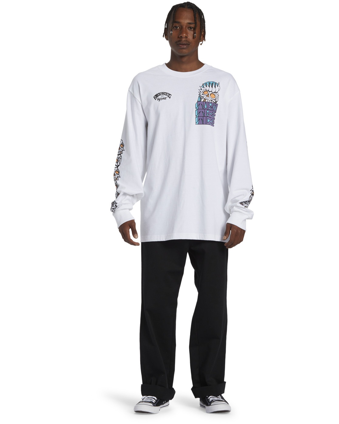 Billabong Langarmshirt »DJ Javier Skulls«