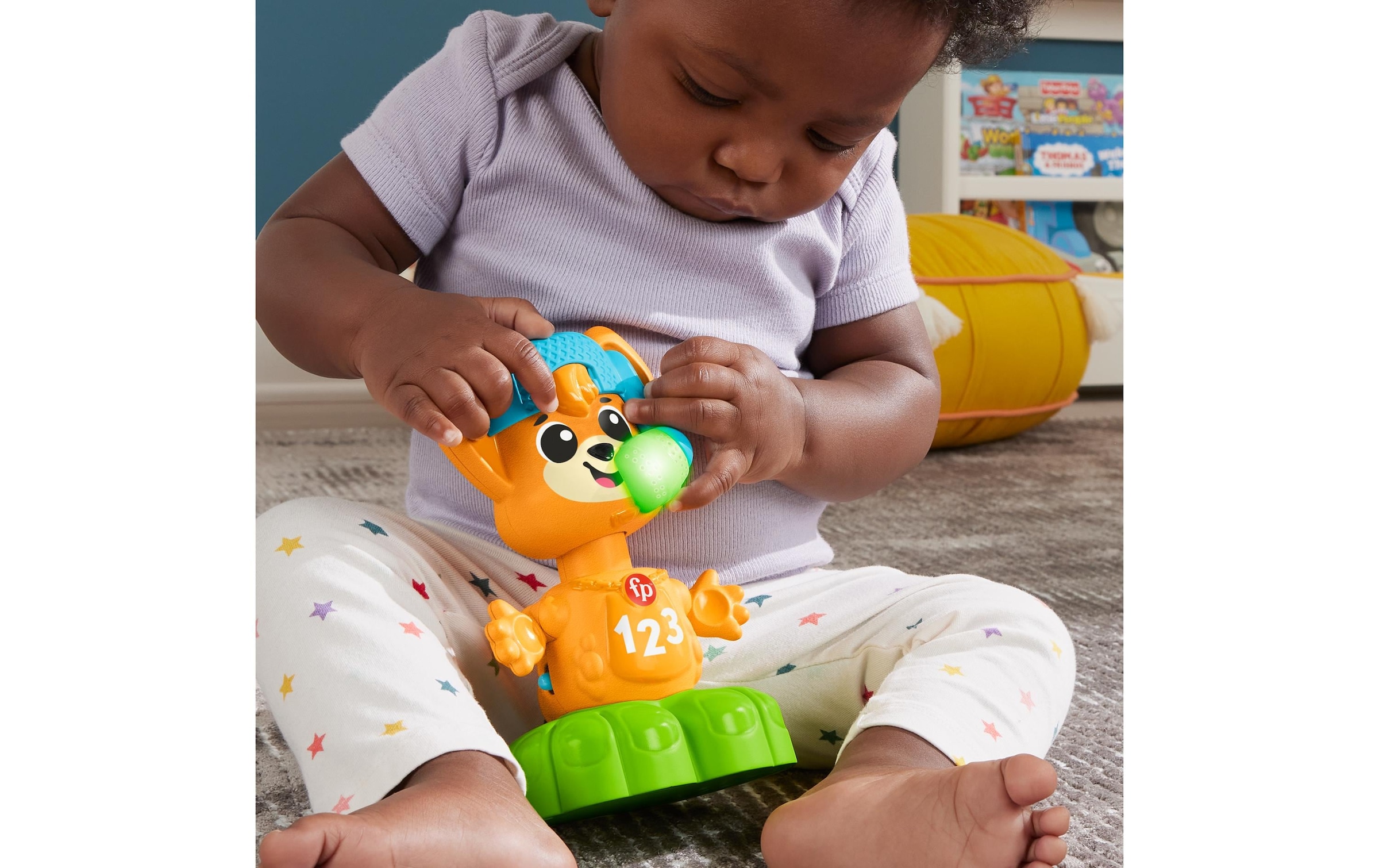 Fisher-Price® Lernspielzeug »Beat Bande Spring & Sing Fuchs Bruno -FR-«