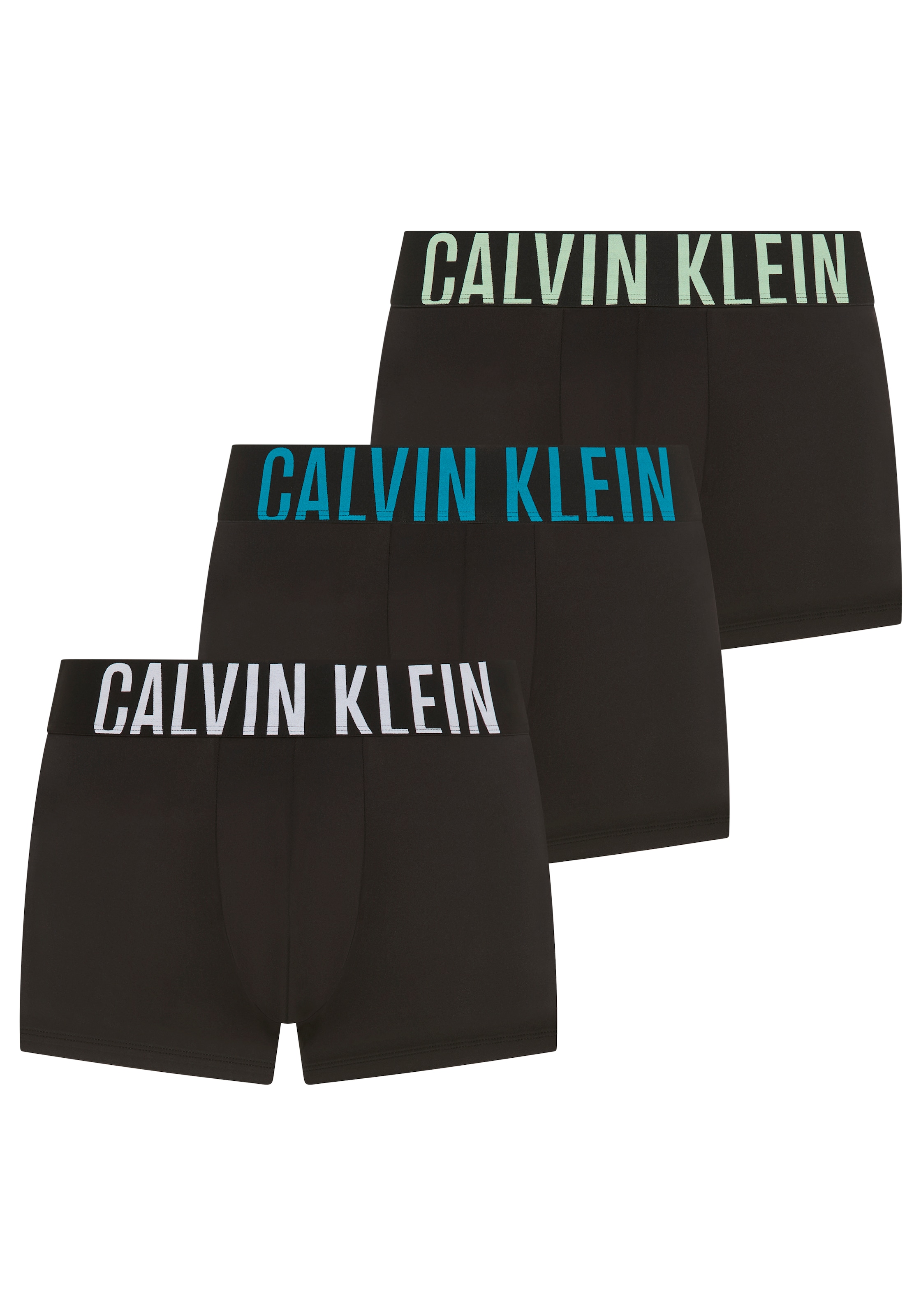 Calvin Klein Underwear Trunk »TRUNK 3PK« Packung, 3er, 3 Stk. mit Logo-Stretchbund