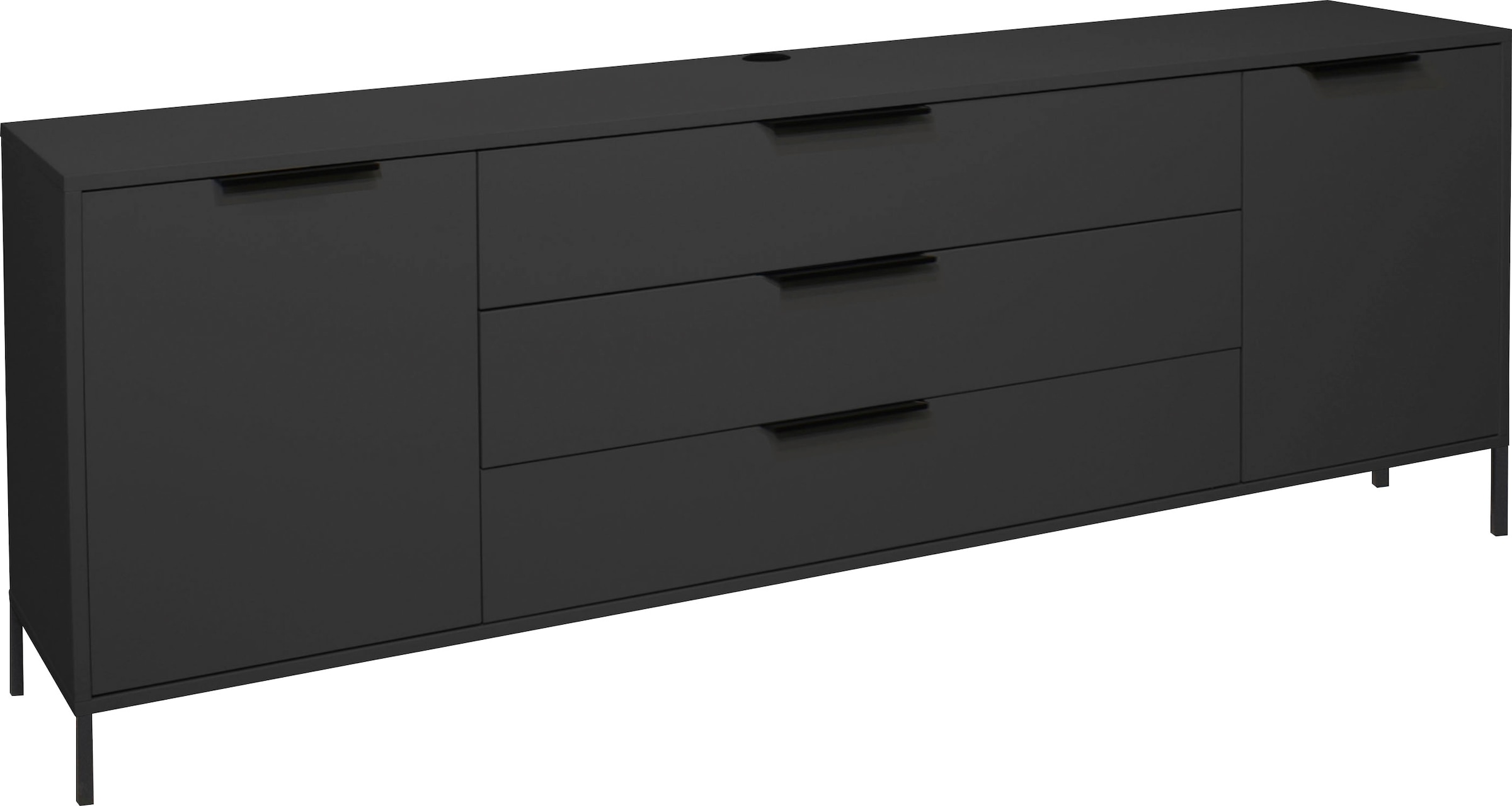 Mäusbacher Sideboard »Bonnie«, Breite 216 Quadratgestell | cm online mit Jelmoli-Versand shoppen