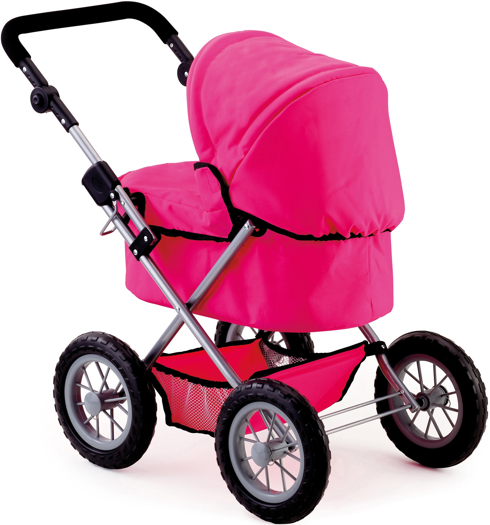 Bayer Puppenwagen »Trendy, pink«, mit Wickeltasche