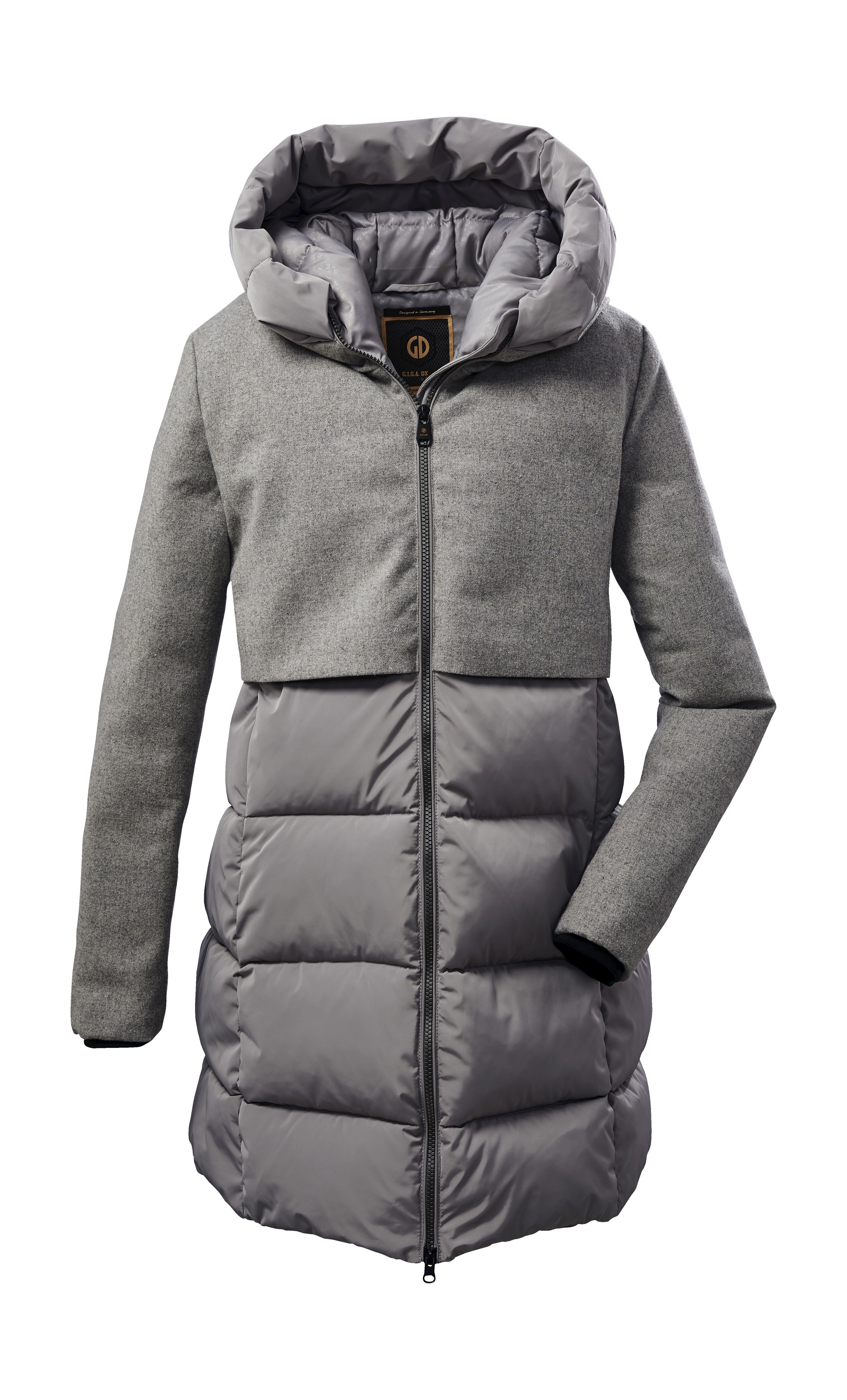 G.I.G.A. DX by killtec Steppmantel »GW 2 WMN QLTD PRK« Trendiger Parka mit Wollstoff, Steppoptik, 8.000 mm Wassersäule