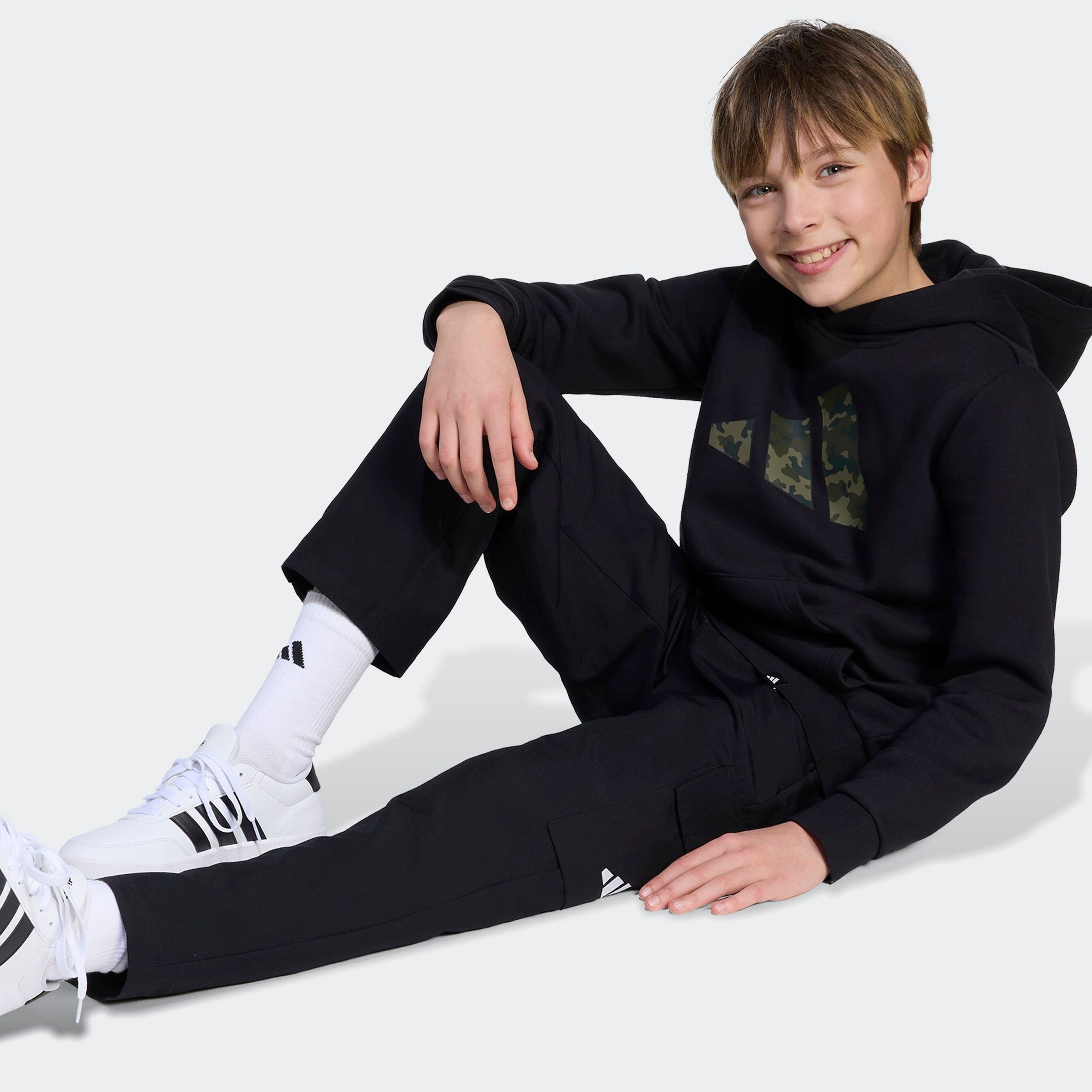 adidas Sportswear Kapuzensweatshirt »J CAMO HD«