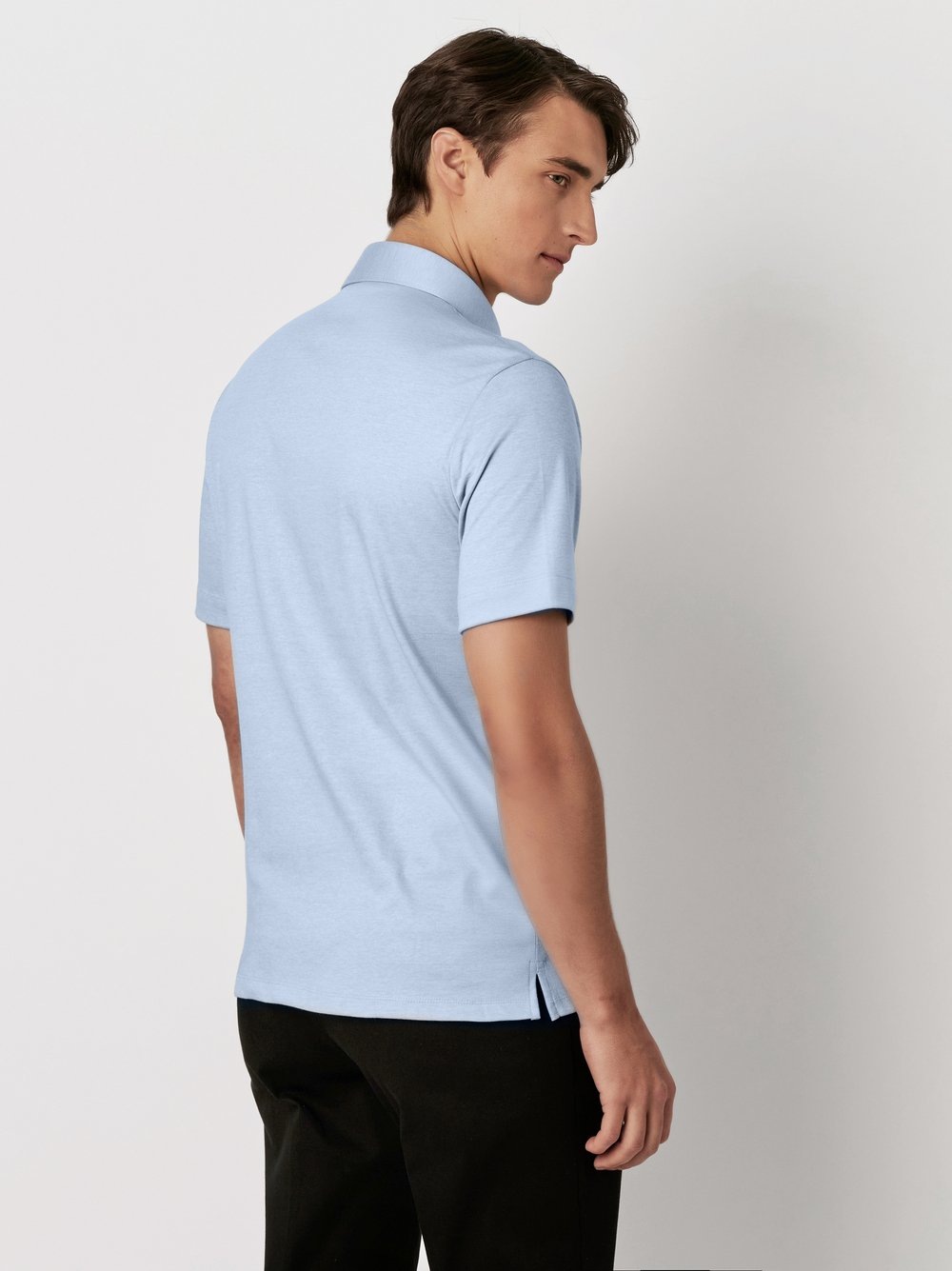 DESOTO Poloshirt »Essential Polo Kent 1/2«, Mit Rundhalsausschnitt
