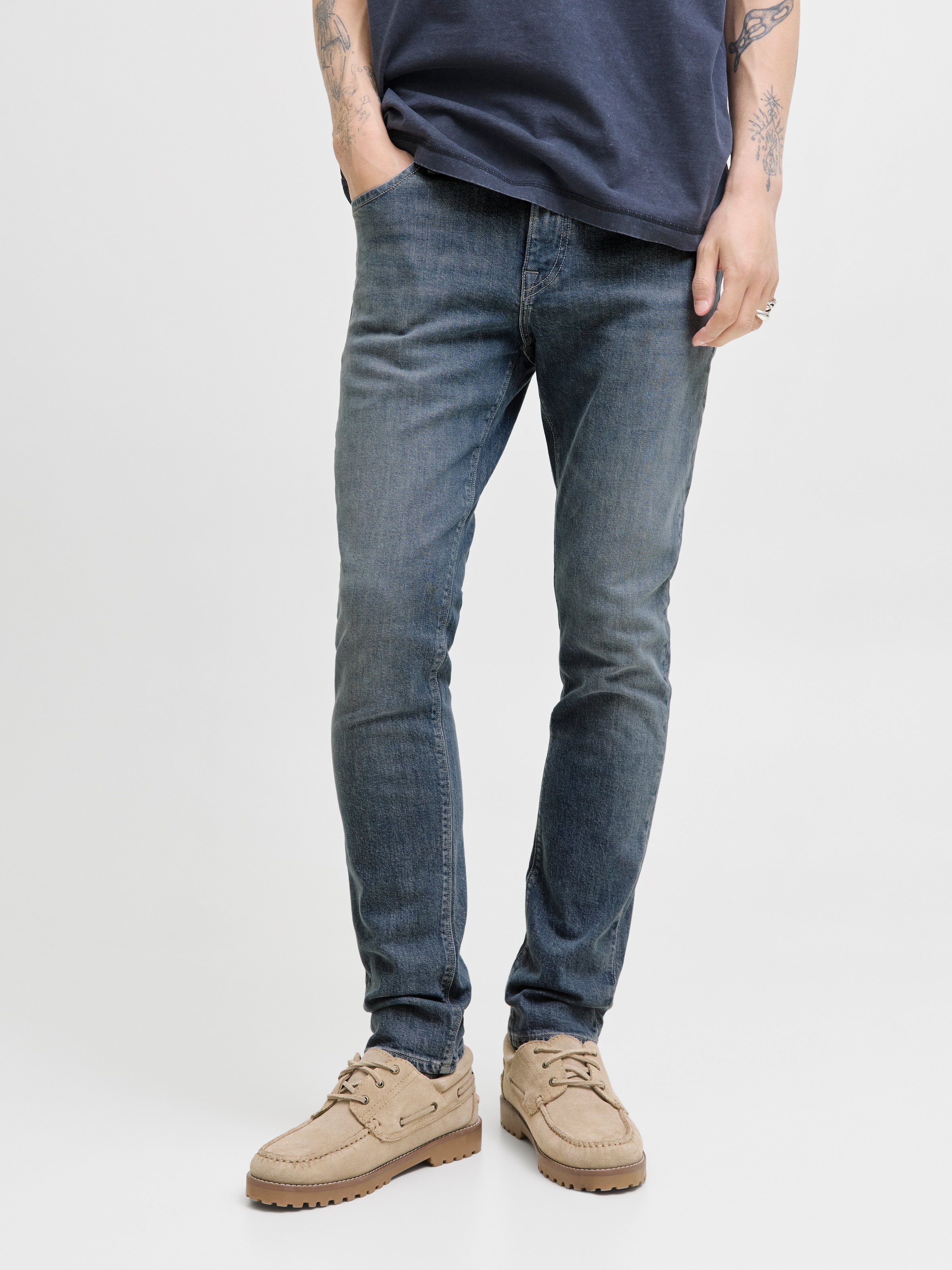 Jack & Jones Slim-fit-Jeans »JJIGLENN JJFELIX AM 646 NOOS«