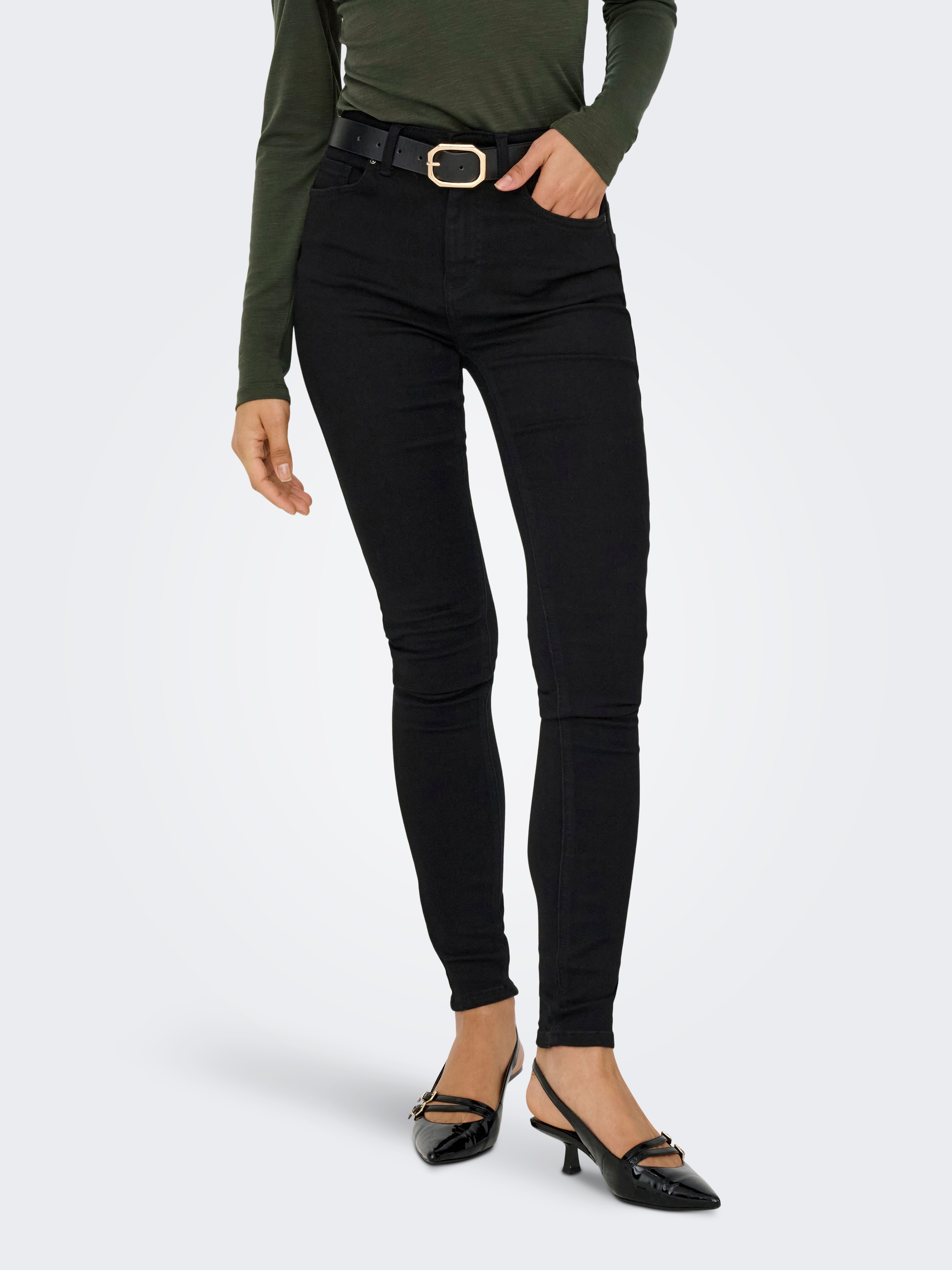 ONLY Skinny-fit-Jeans »ONLLULU HW SKINNY PUSH UP MAS070 BF DNM«