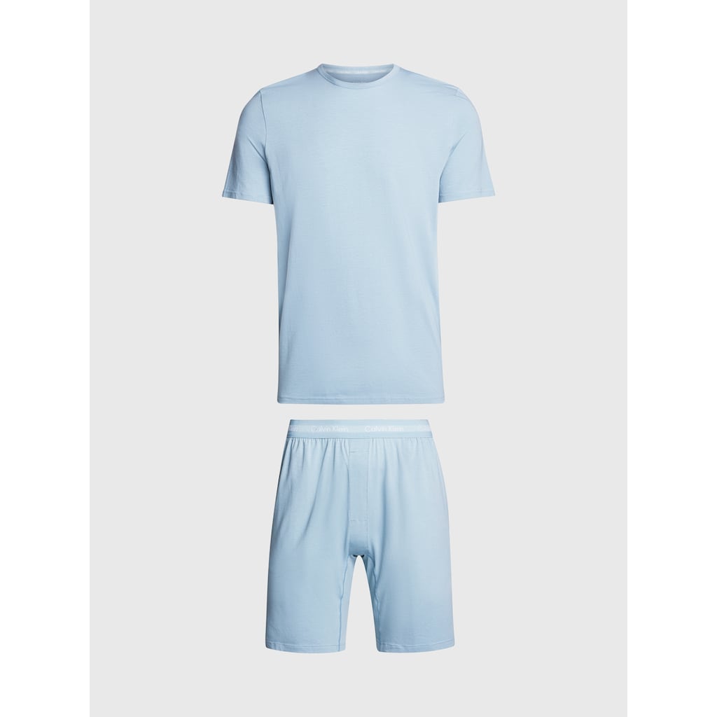 Calvin Klein Underwear Pyjama »S/S SHORT SET«, (Set, 2 tlg.), aus Baumwollstretch
