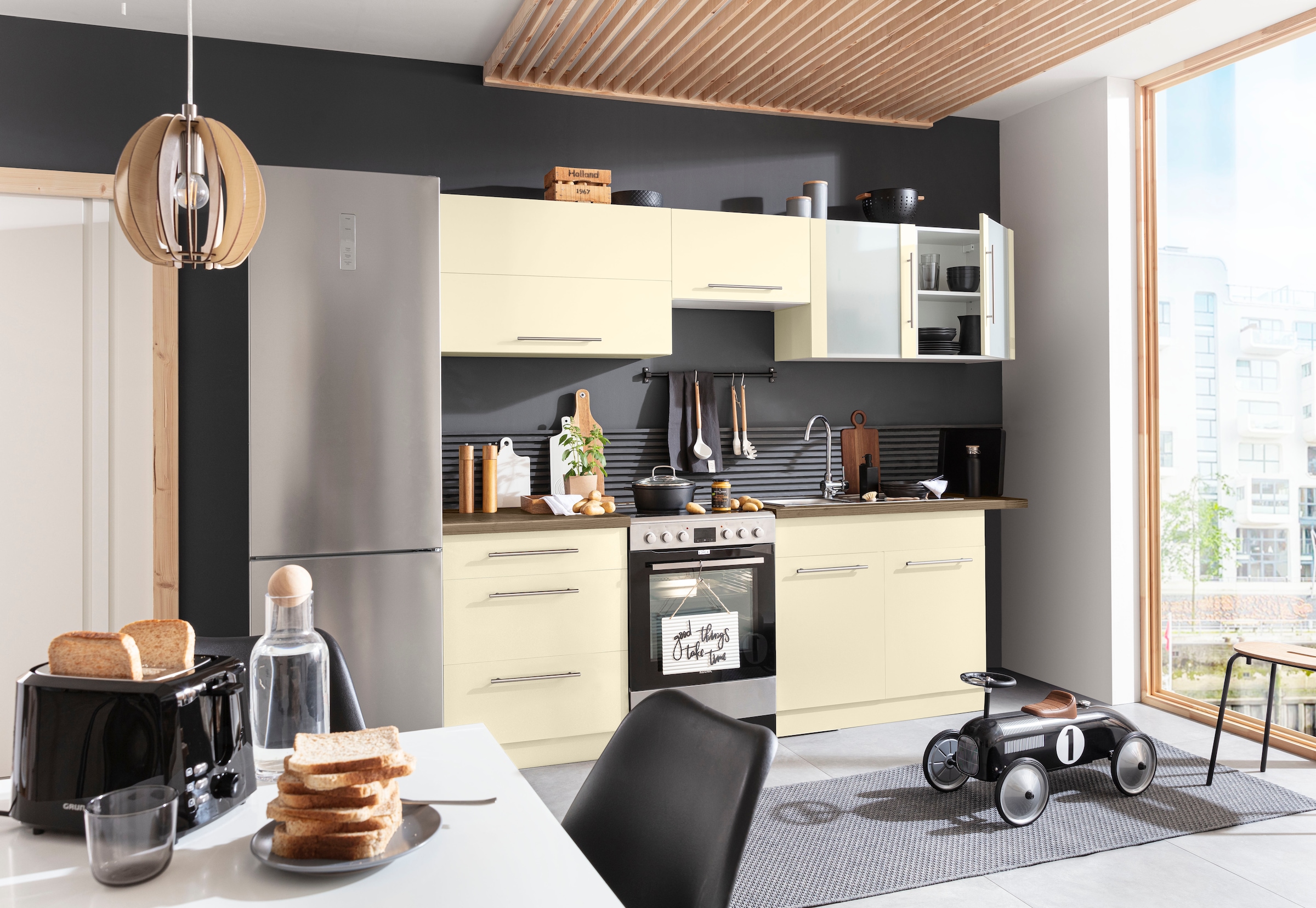 ❤ wiho Küchen Unterschrank »Unna«, 50 cm breit, mit 2 grossen Auszügen,  ohne Arbeitsplatte kaufen im Jelmoli-Online Shop