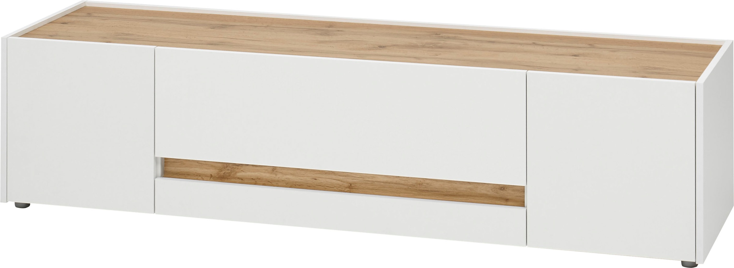 Home affaire Lowboard "City/Giron, moderner TV-Schrank, Kommode, TV-Unterschrank" zeitlos, modern, ausreichend Stauraum, vielseitig einsetzbar