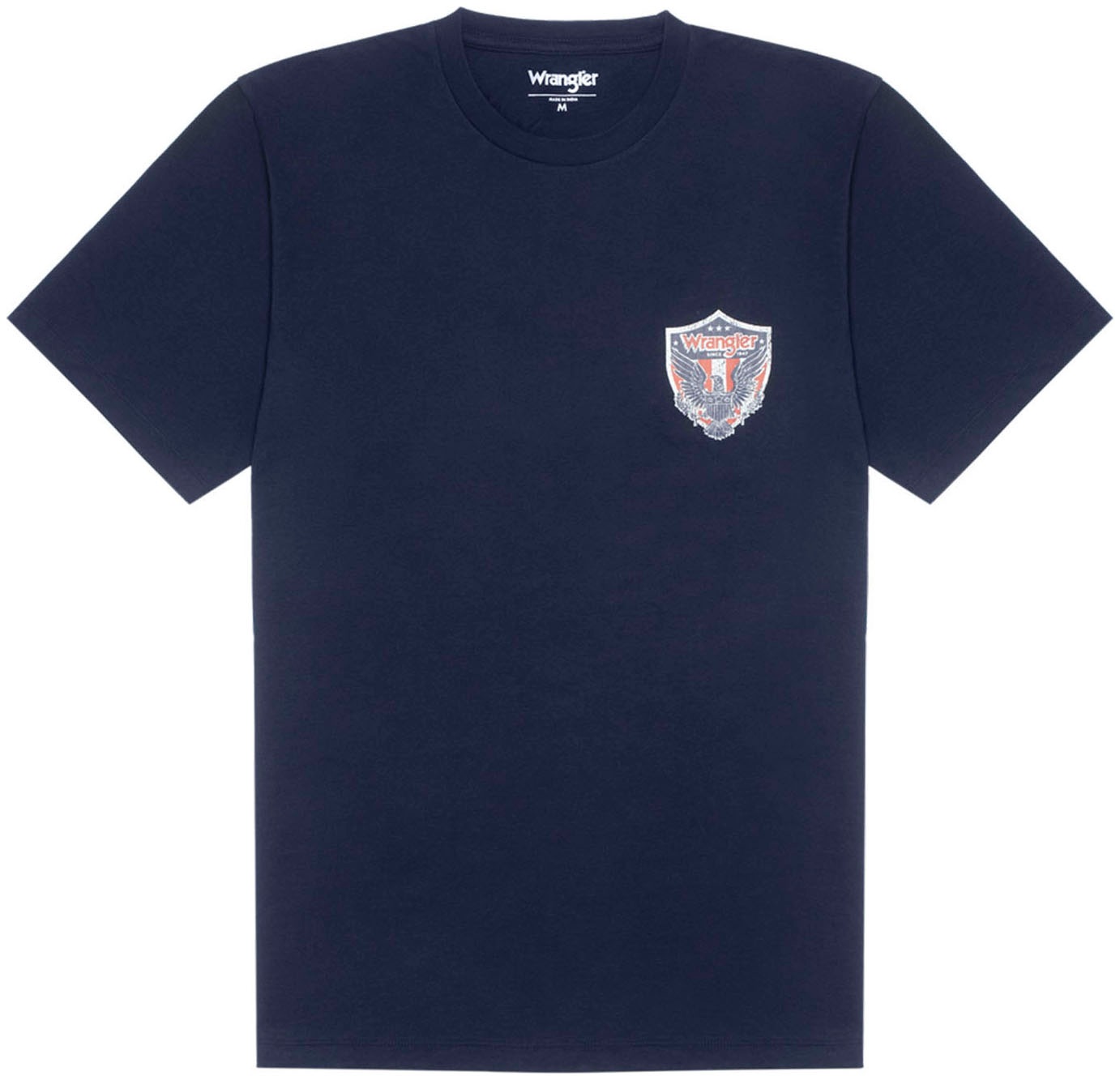Wrangler T-Shirt »AMERICANA«, mit Markenlabel auf der Brust