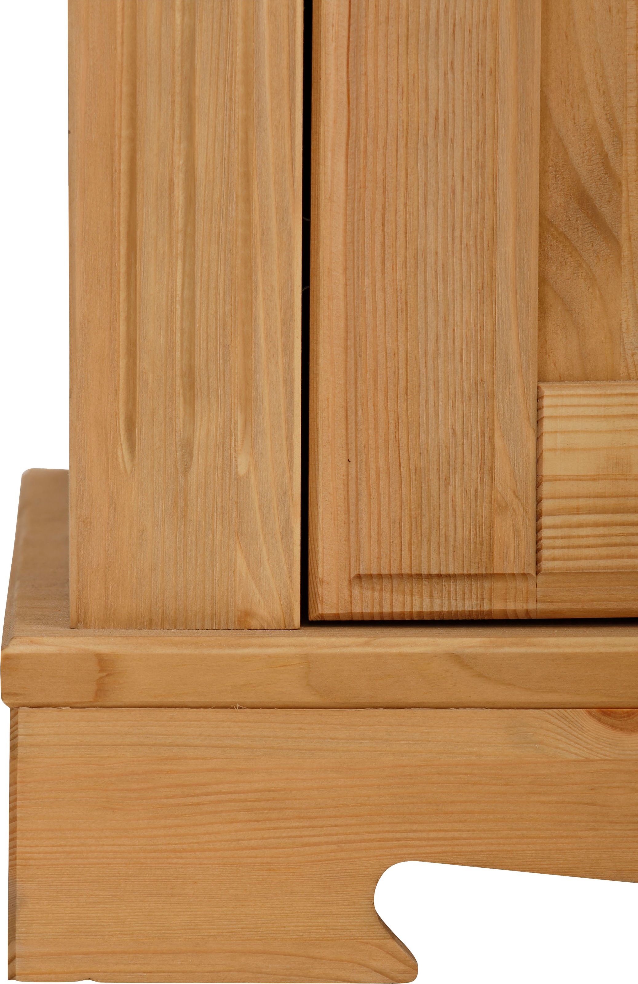 Home affaire Lowboard »Anna«, (Gesamtmasse (B/T/H): ca. 140/44/50 cm), TV-Board, Breite 140 cm, 2 Türen, 1 Schublade, Massivholz, FSC®