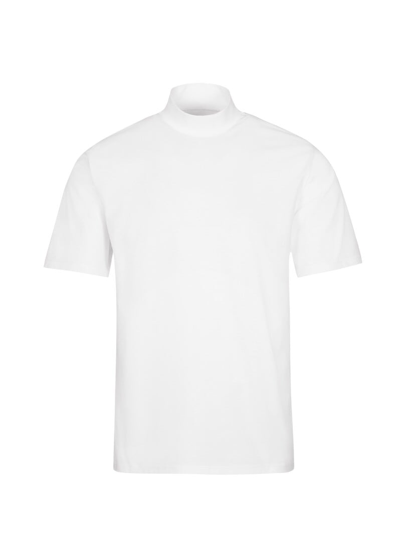 T-Shirt »TRIGEMA T-Shirt mit Stehkragen«, (1 tlg.)