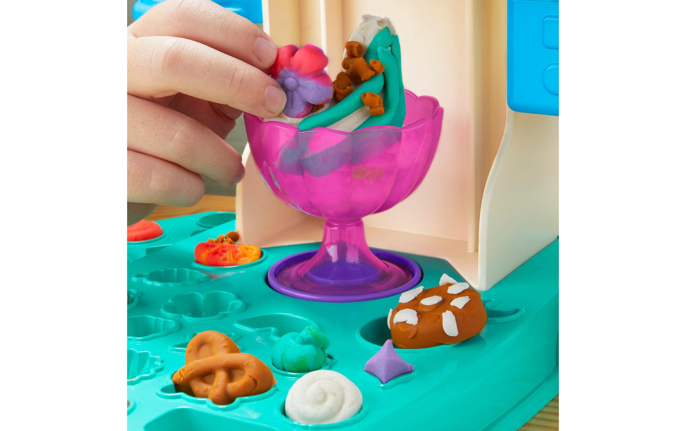 Play-Doh Knetform-Set »Regenbogen-Eismaschine«