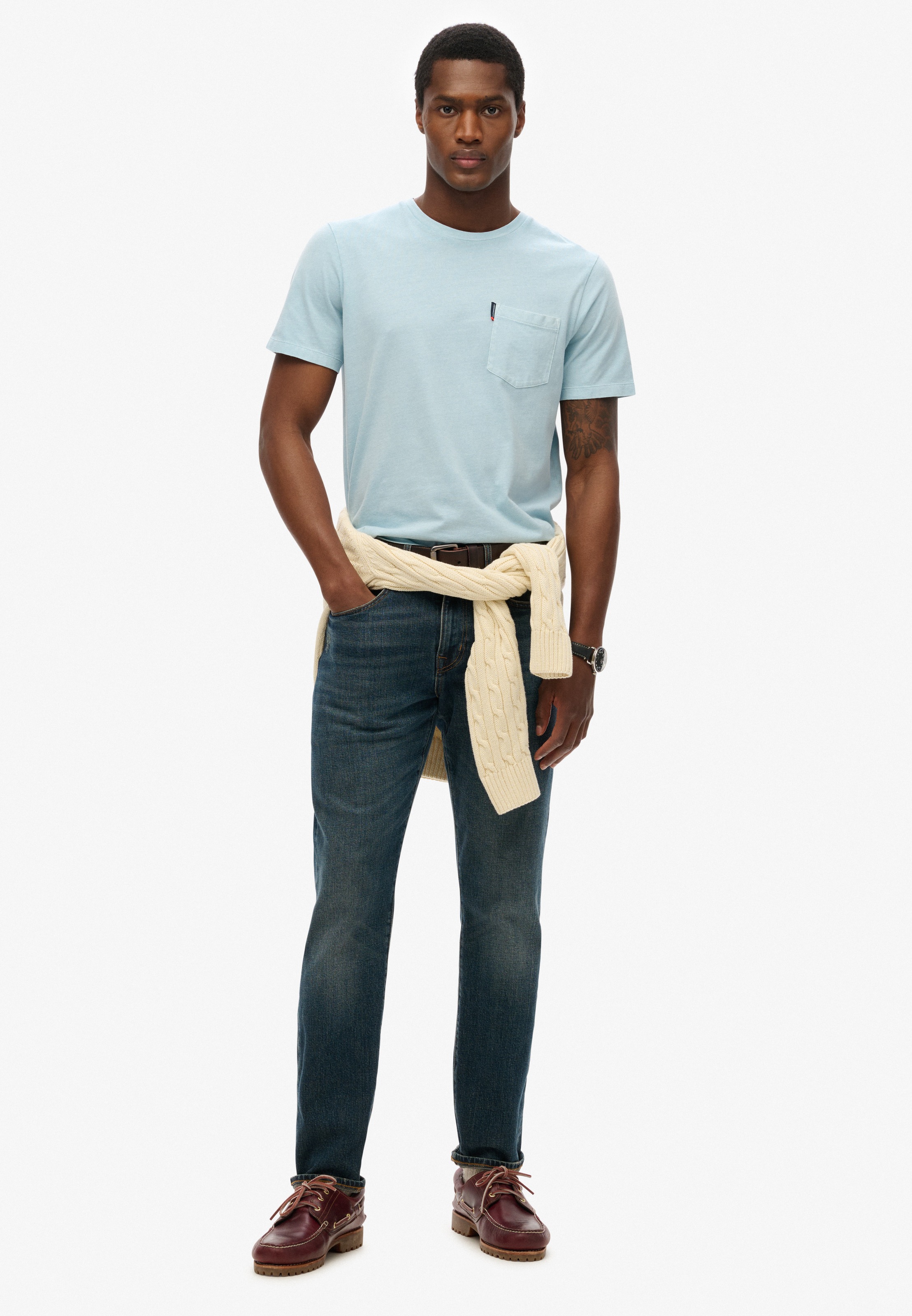 Superdry Rundhalsshirt »CLASSIC ESSENTIAL POCKET TEE«