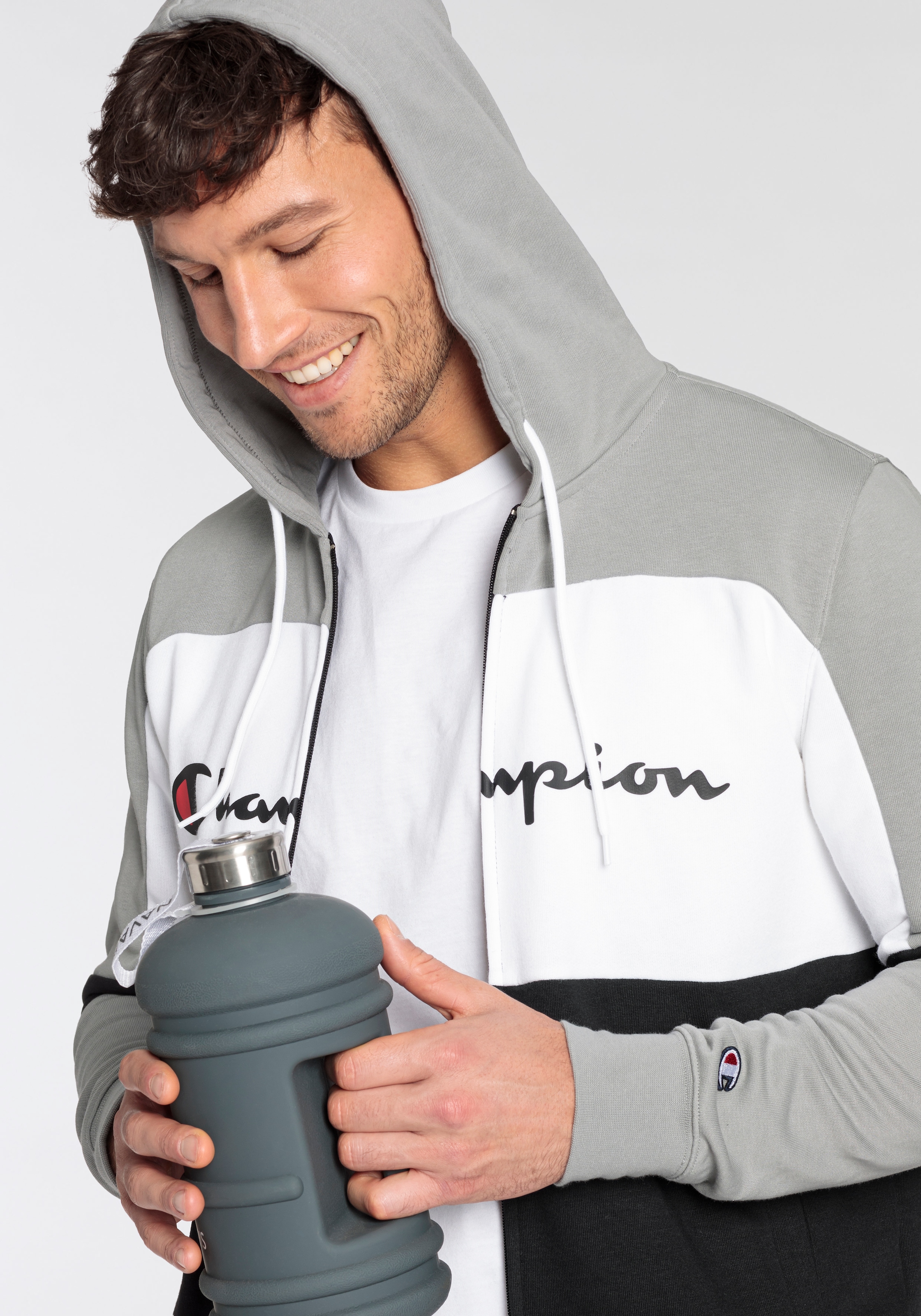 Champion Trainingsanzug »Icons Full Zip Hooded Sweatsuit«