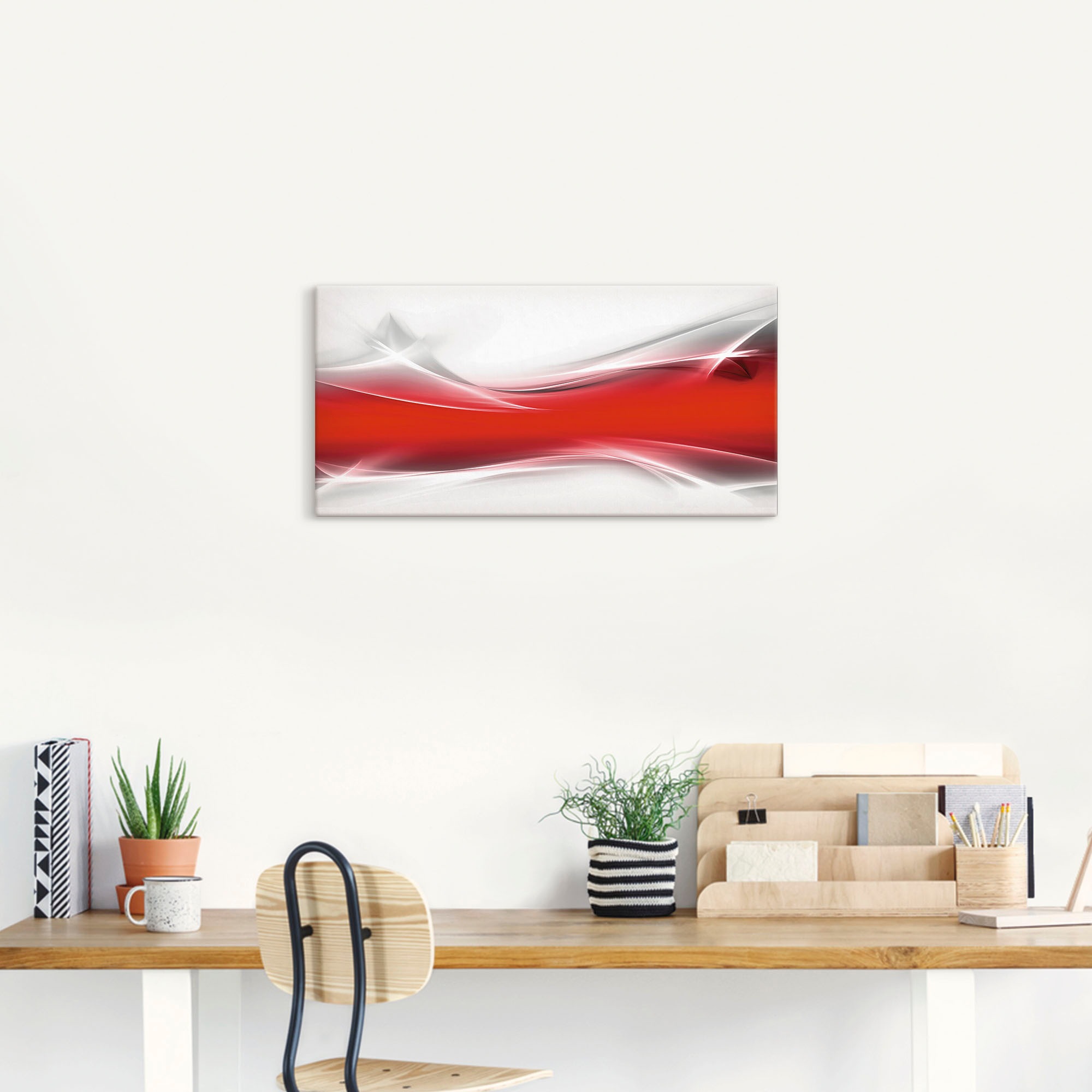 Artland Wandbild »Kreatives Element«, Gegenstandslos, (1 St.), als Leinwandbild, Wandaufkleber in verschied. Grössen